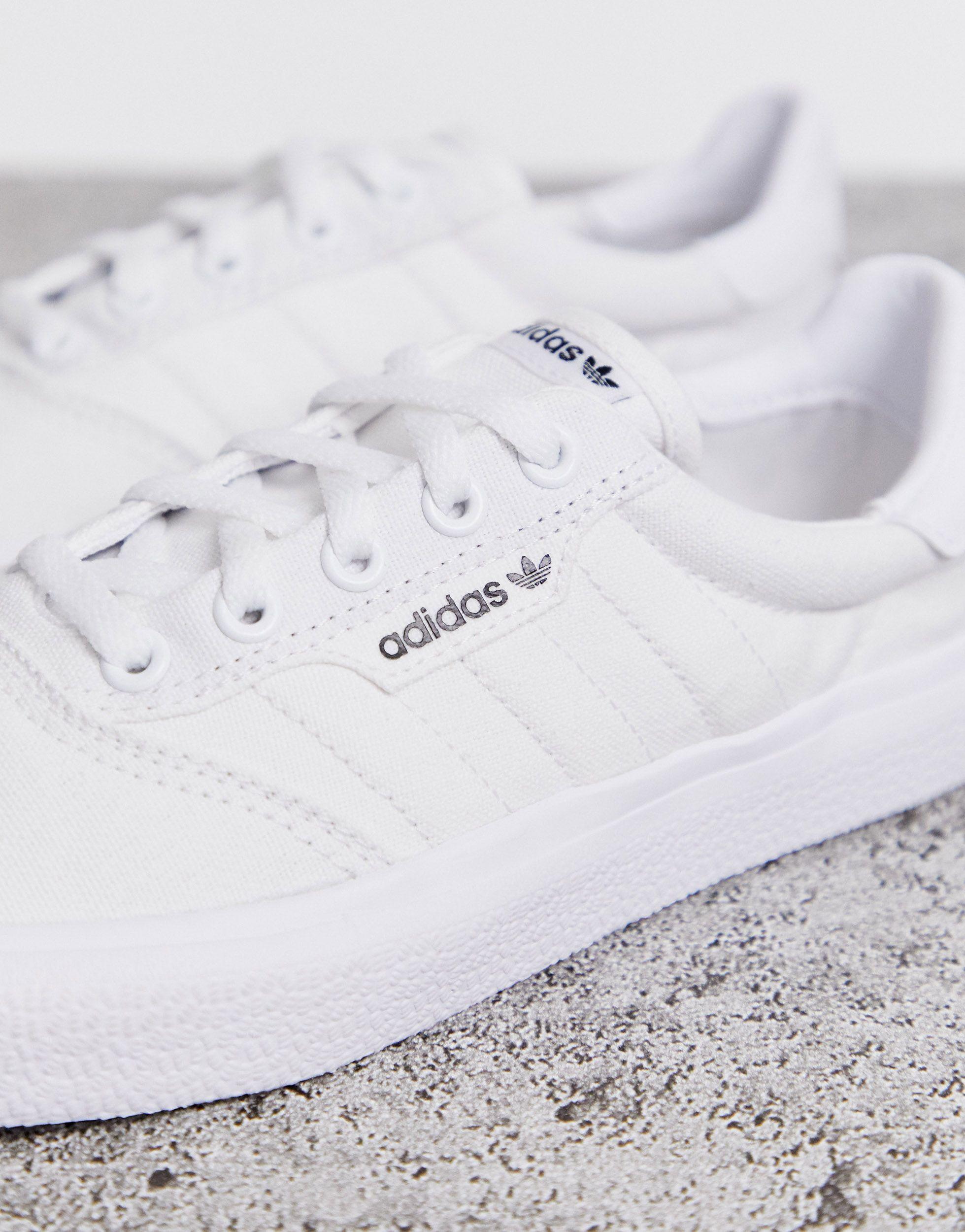 adidas Originals Rubber 3mc Trainers in White for Men - Save 71% - Lyst