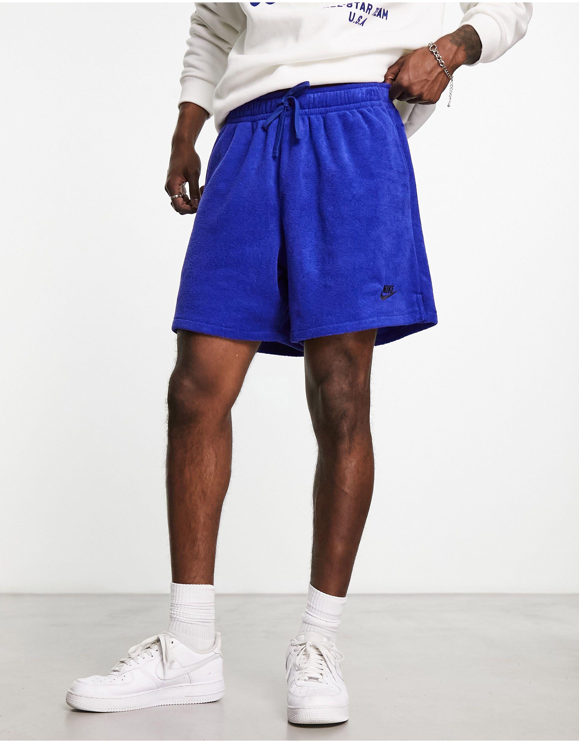 Nike – club – frottee-shorts in Blau für Herren | Lyst AT
