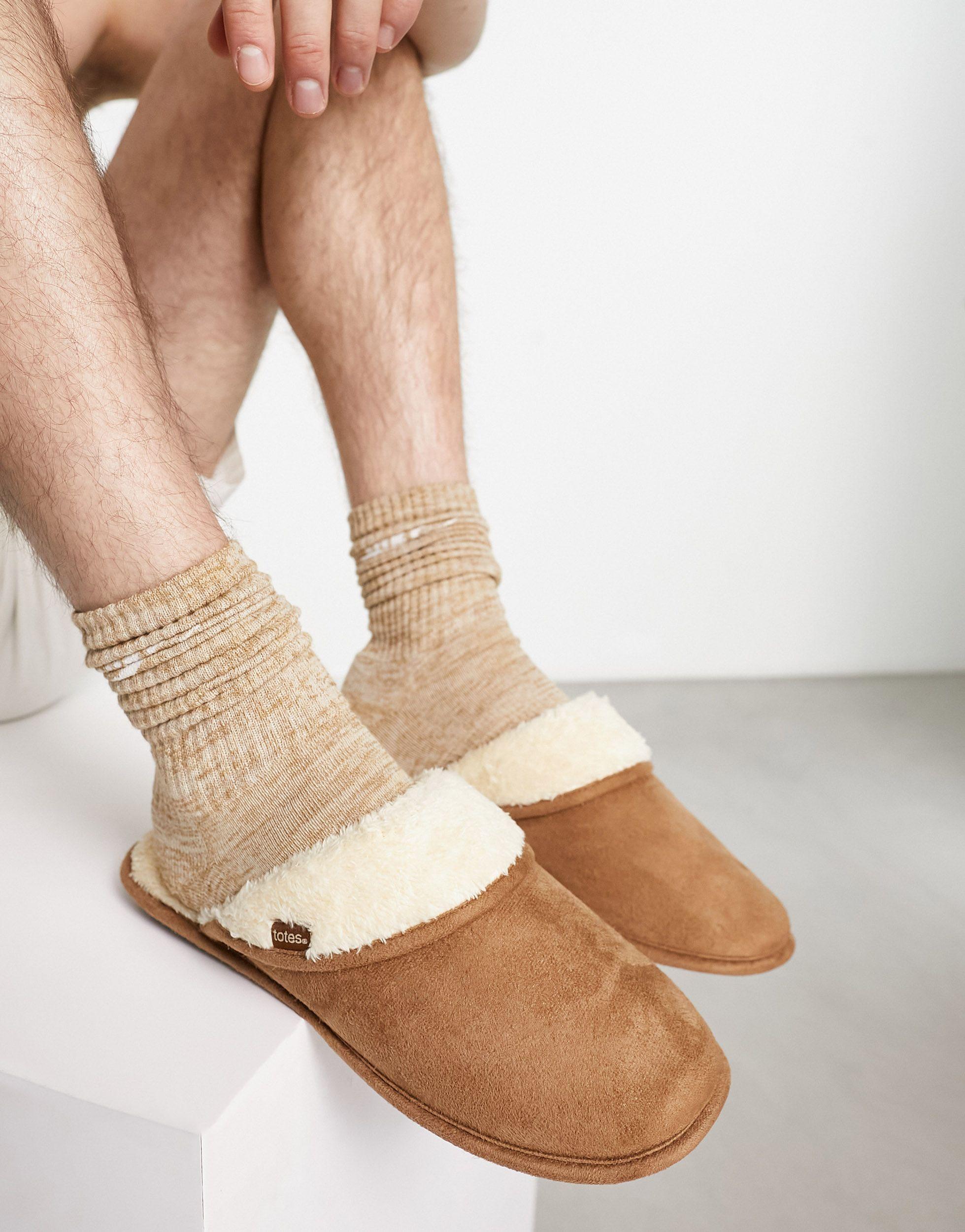 Totes mule slippers hotsell