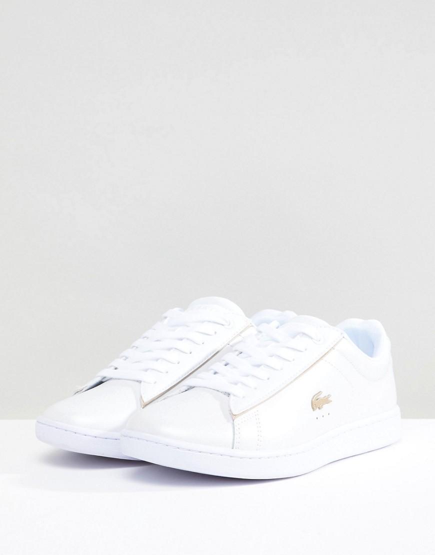 Lacoste sneakers gold online