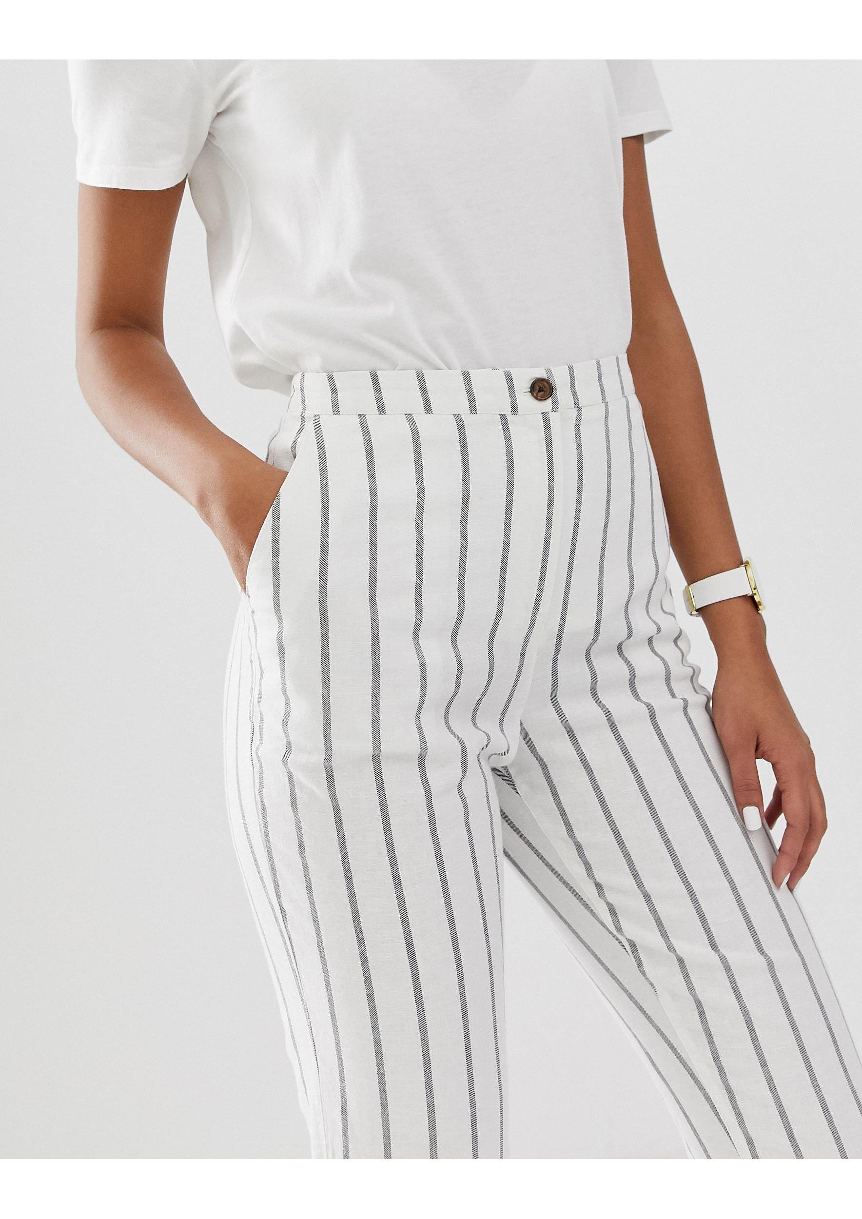 asos striped trousers