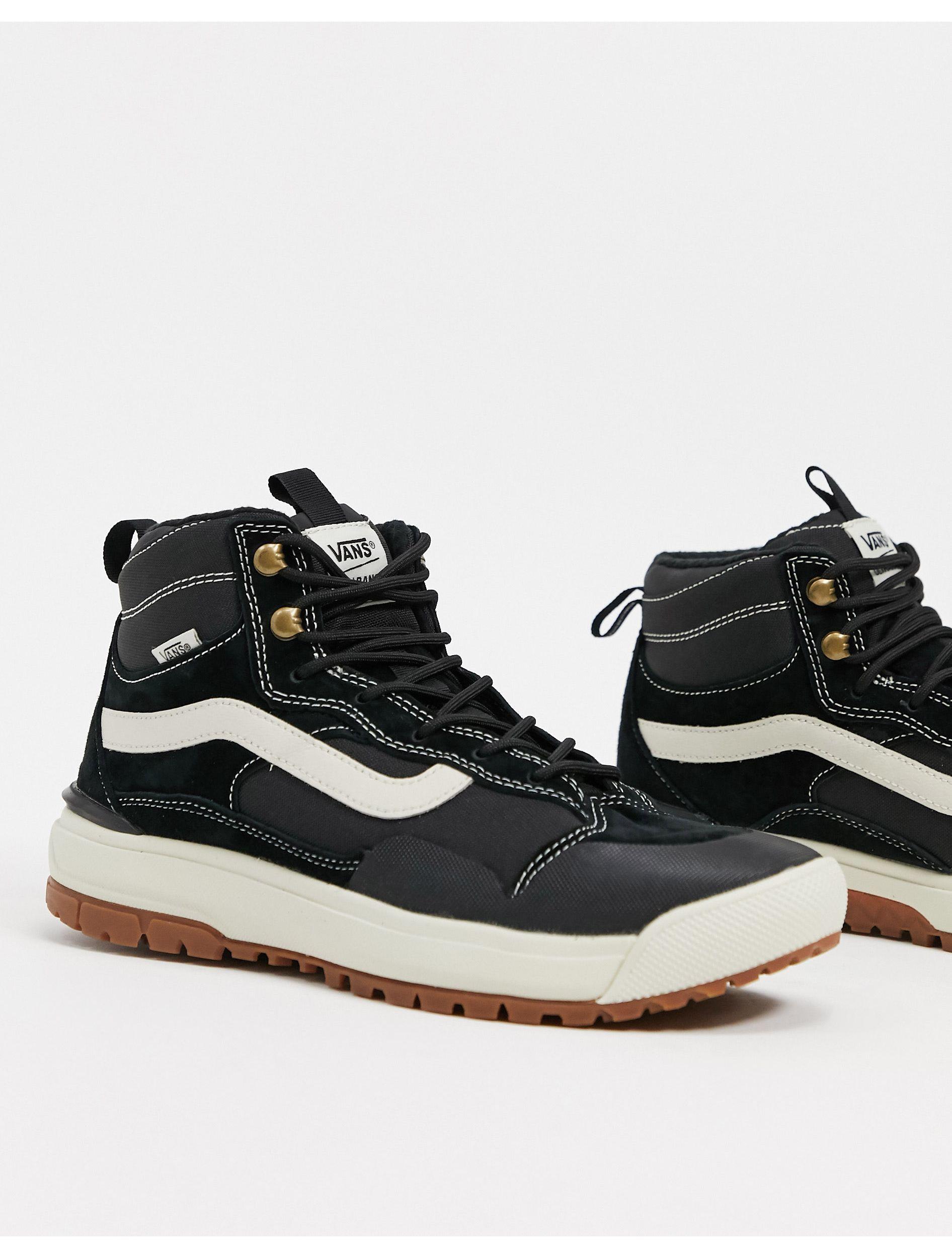 Vans Ultrarange Exo Hi Mte Trainers in Black for Men ...