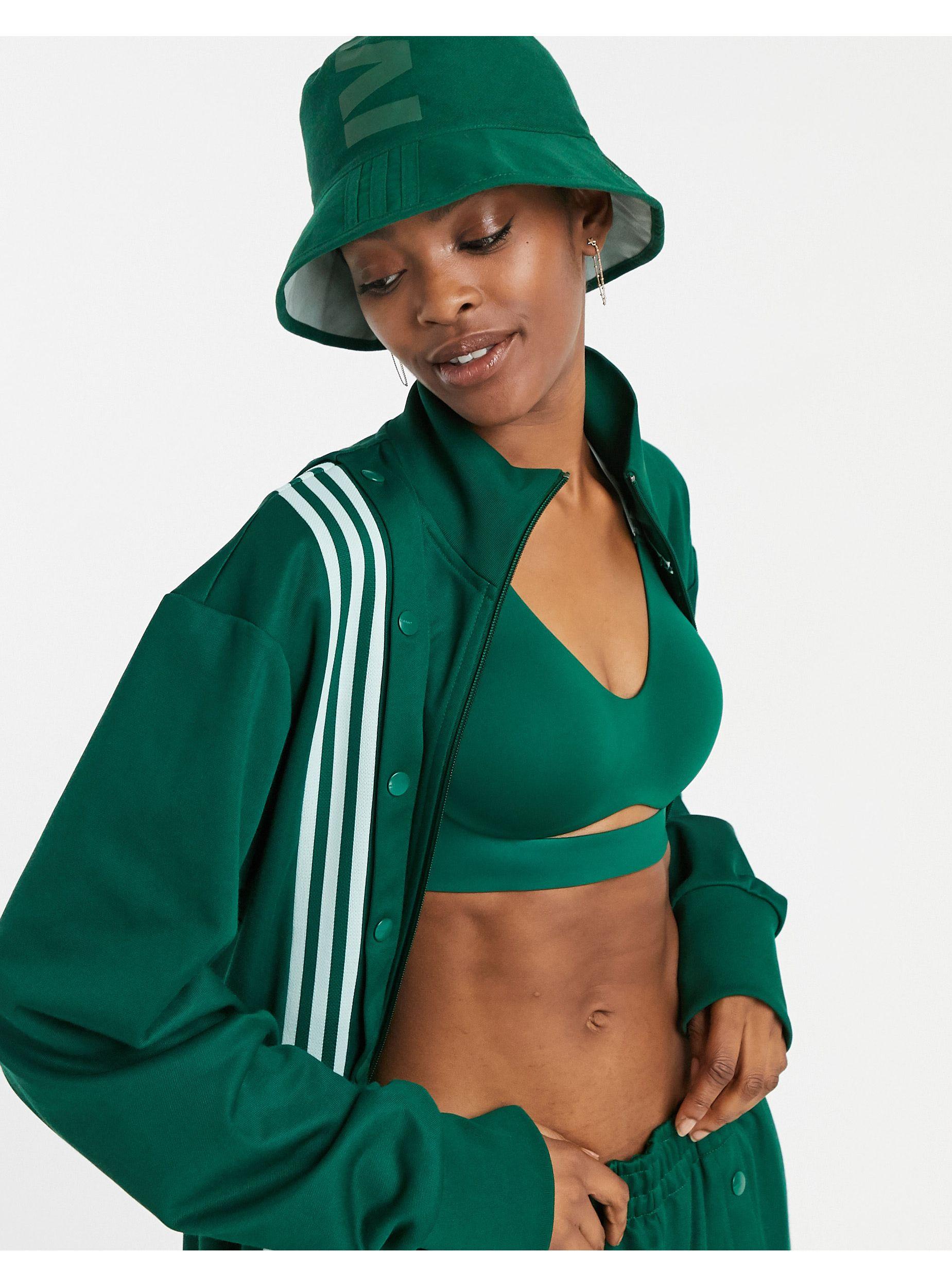 Ivy Park Adidas X Reversible Bucket Hat in Green | Lyst