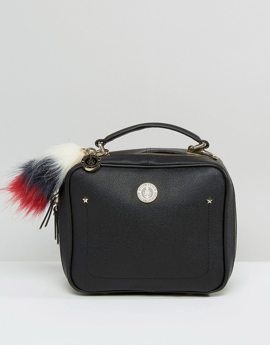 Tommy Hilfiger Leather Tommyxgigi Mini Trunk Cross Body Bag in Black Lyst