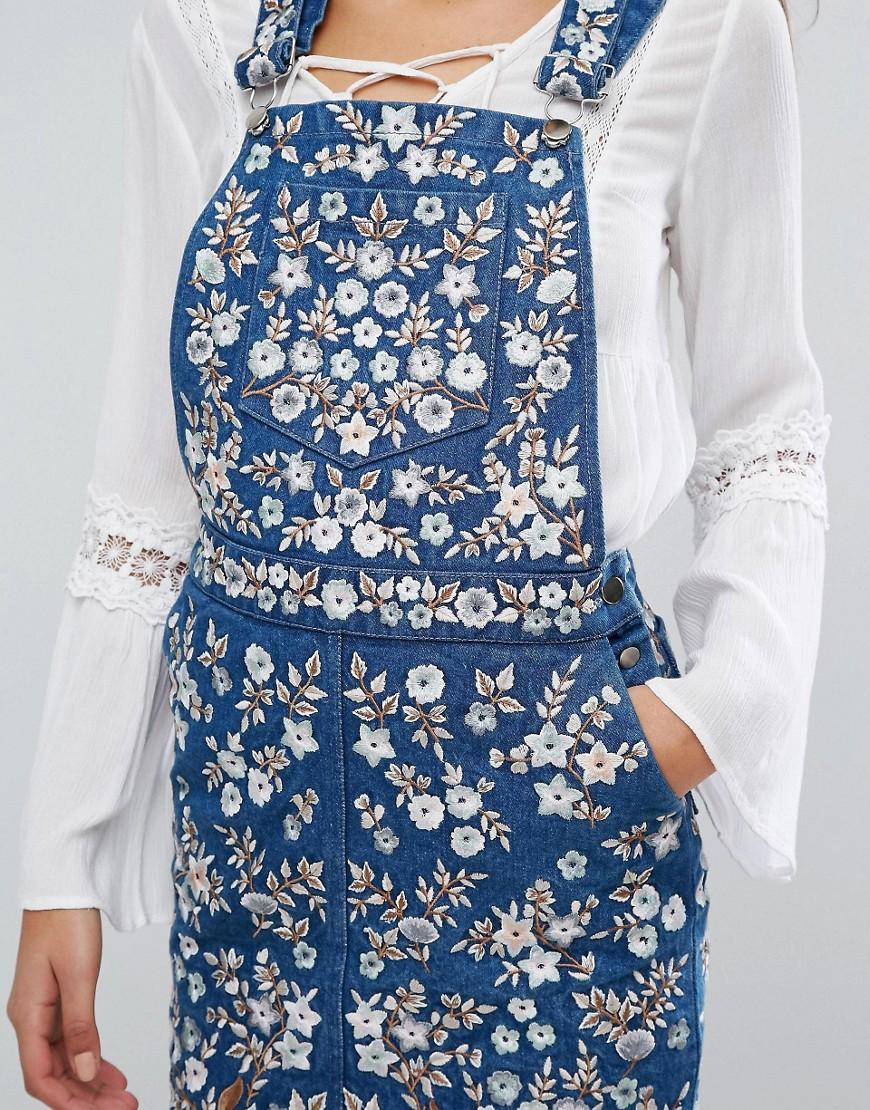 needle and thread pinafore dress