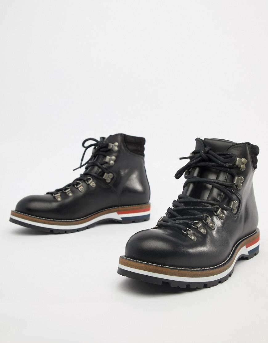 office mens black boots