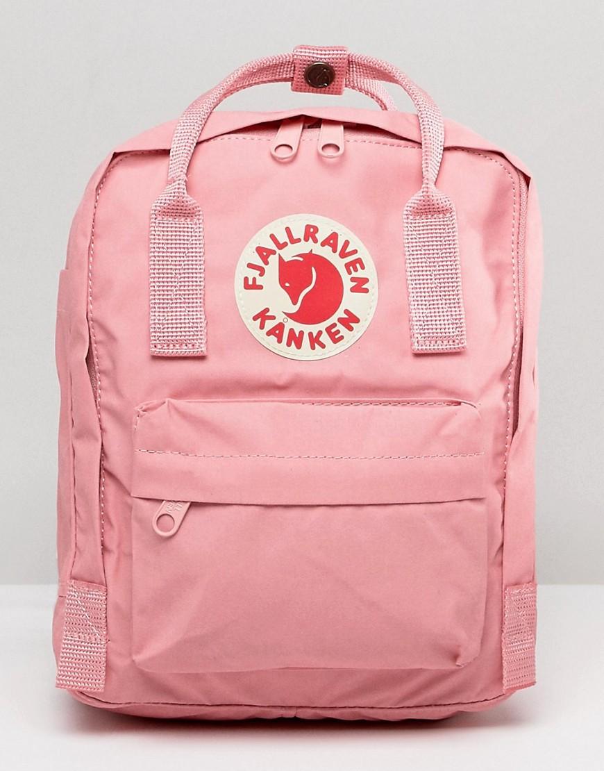 Mochila pequea clsica en rosa pastel Kanken de Fjallraven de Tejido  sintético de color Amarillo: ahorra un 28 % | Lyst