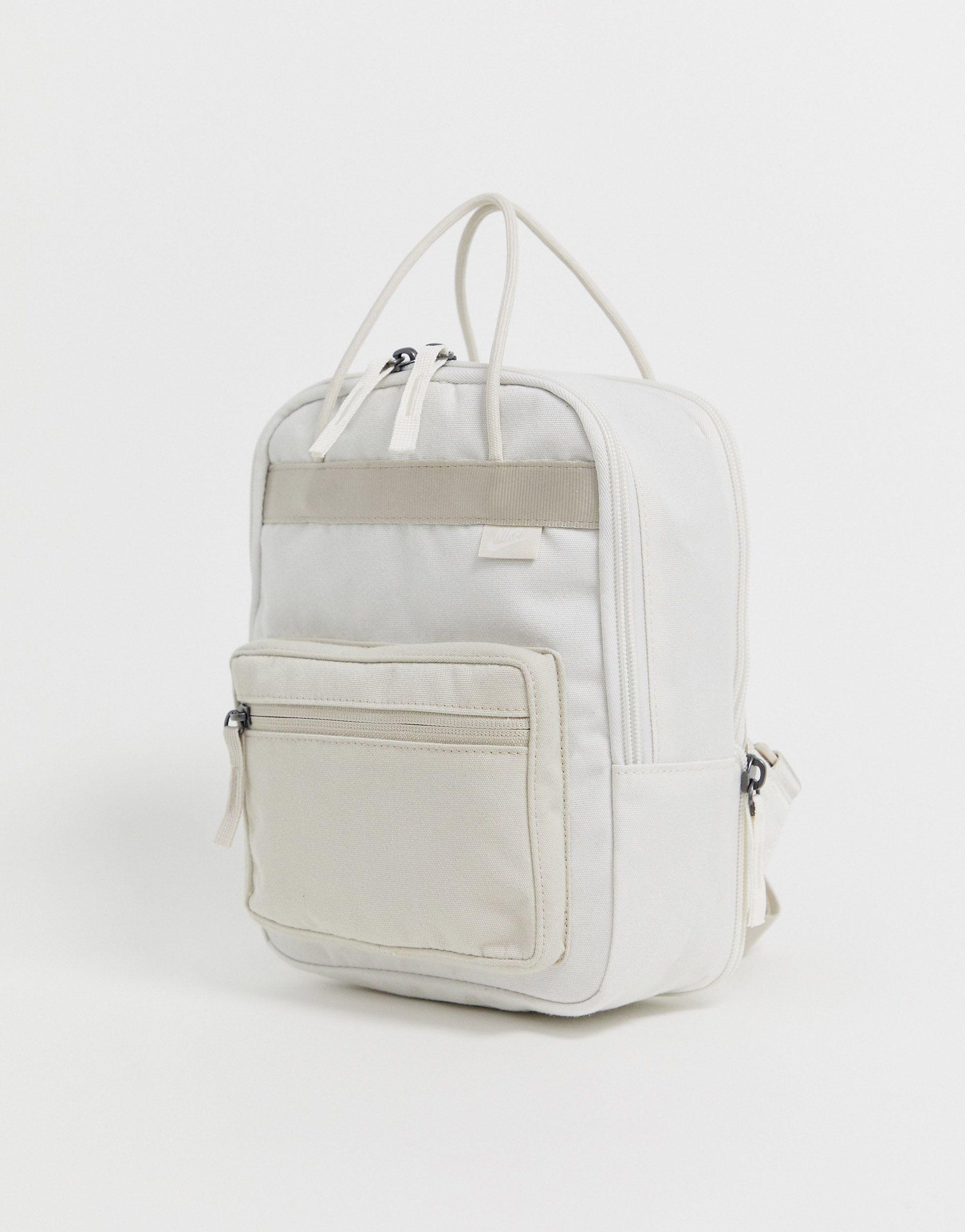Nike Canvas Tanjun Mini Backpack in Natural | Lyst Australia