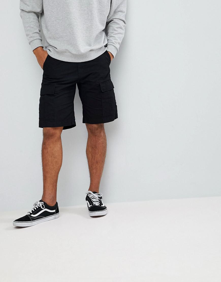carhartt black cargo shorts