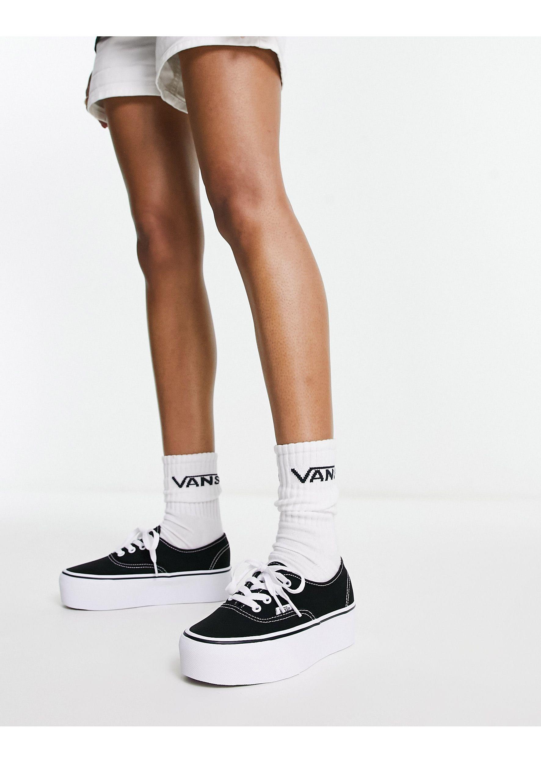 Vans Ua Authentic Stackform Sneakers in White | Lyst