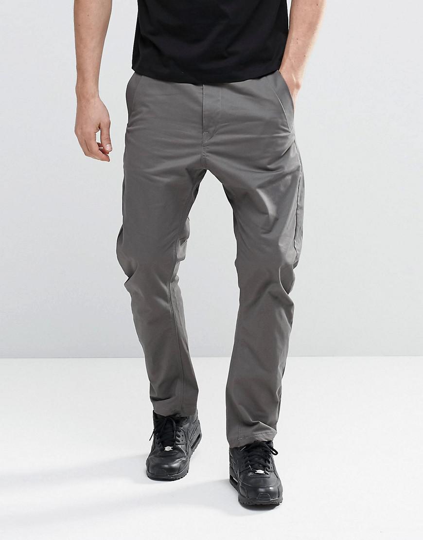 Lyst - G-Star Raw Bronson Tapered Chinos in Gray for Men - Save 62%