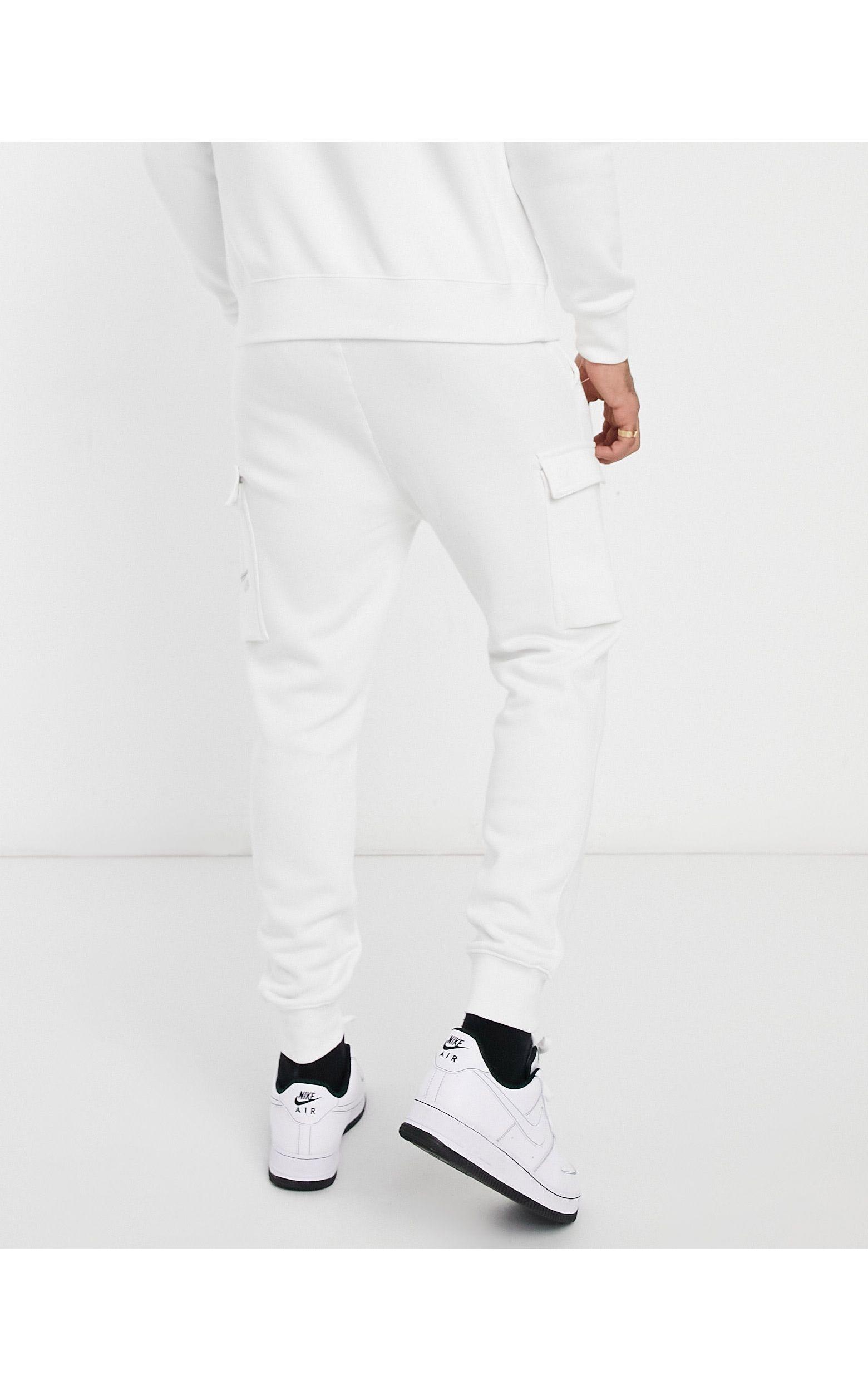 Court - jogger cargo Nike pour homme en coloris Blanc | Lyst