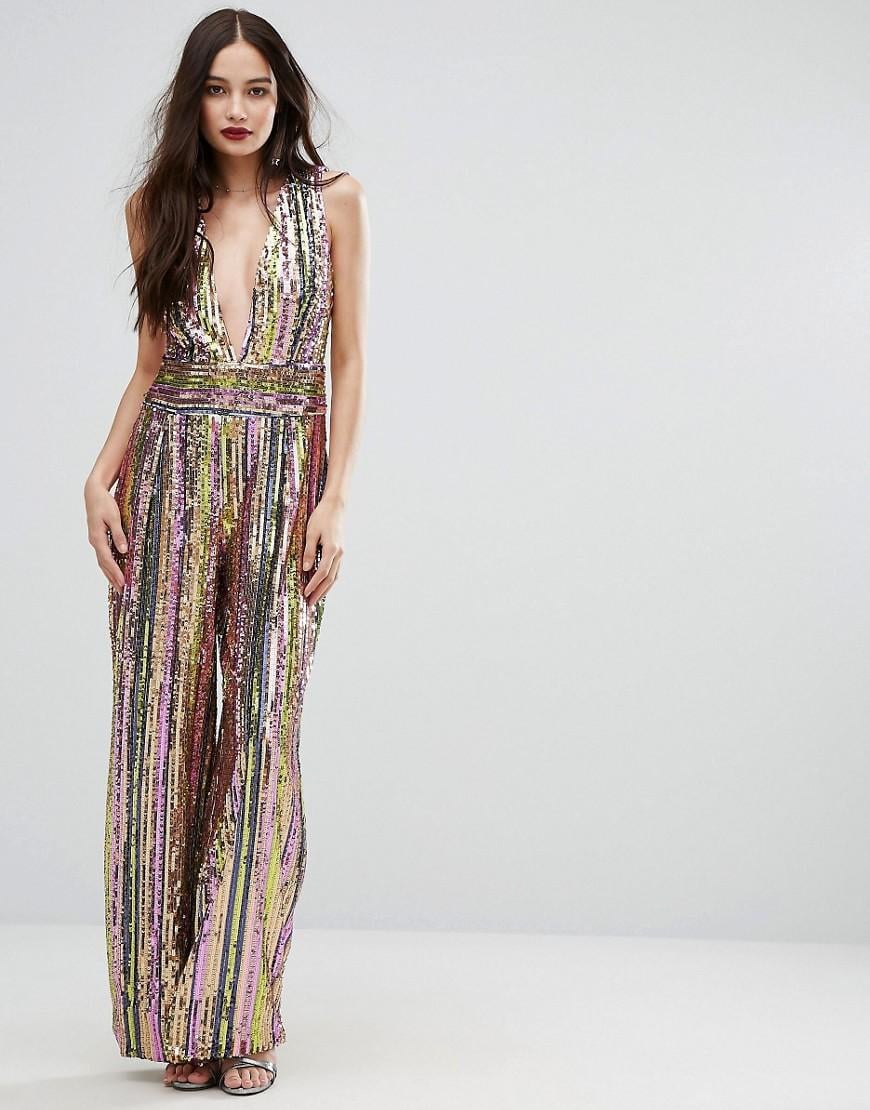 boohoo sparkly jumpsuit