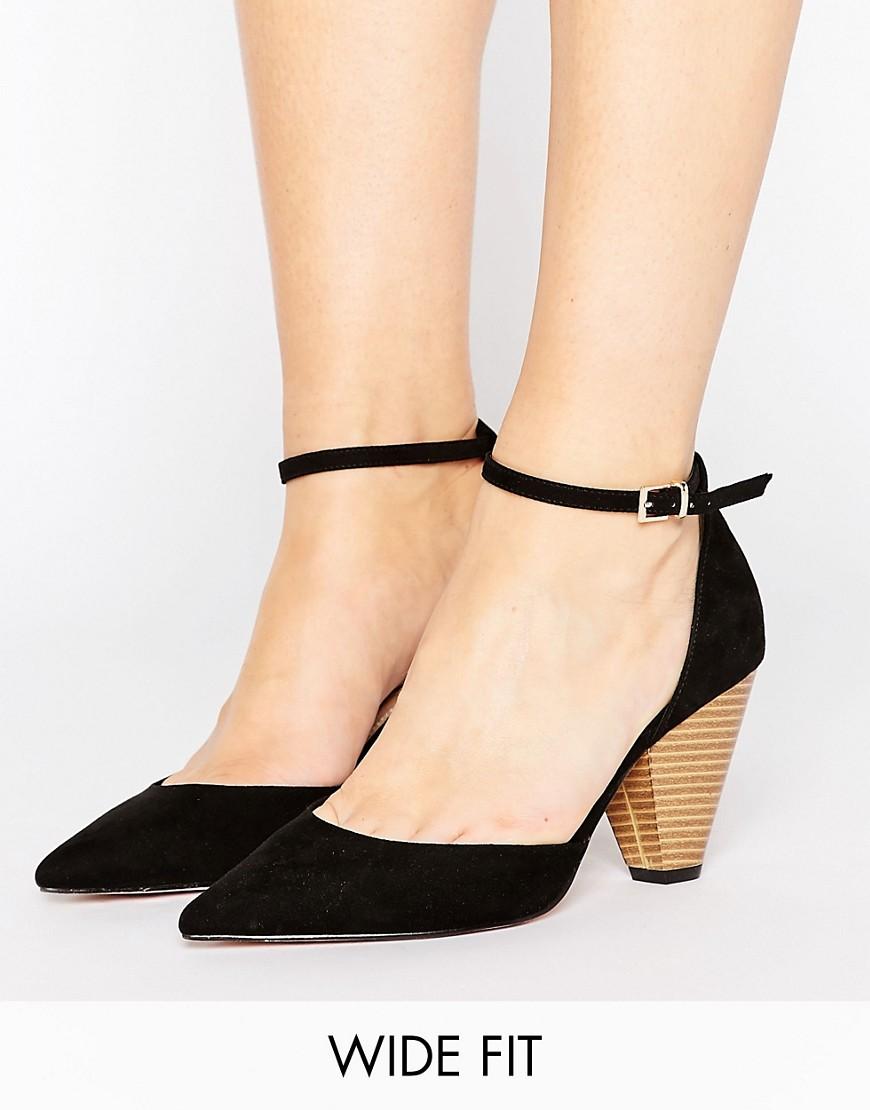 high heels wide fit asos wide fit pointed heels in black lyst high heels wide fit asos wide fit pointed heels in black lyst