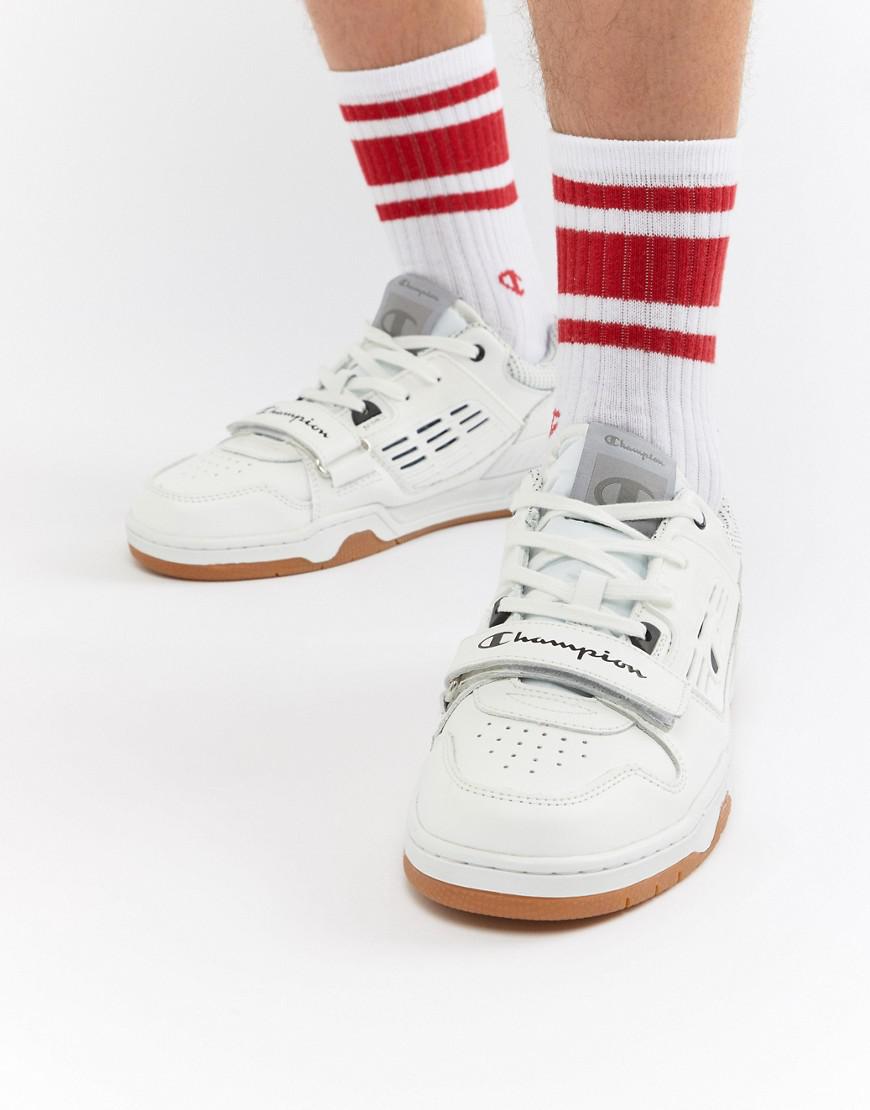 Champion 3 On 3 Low Trainers In White 