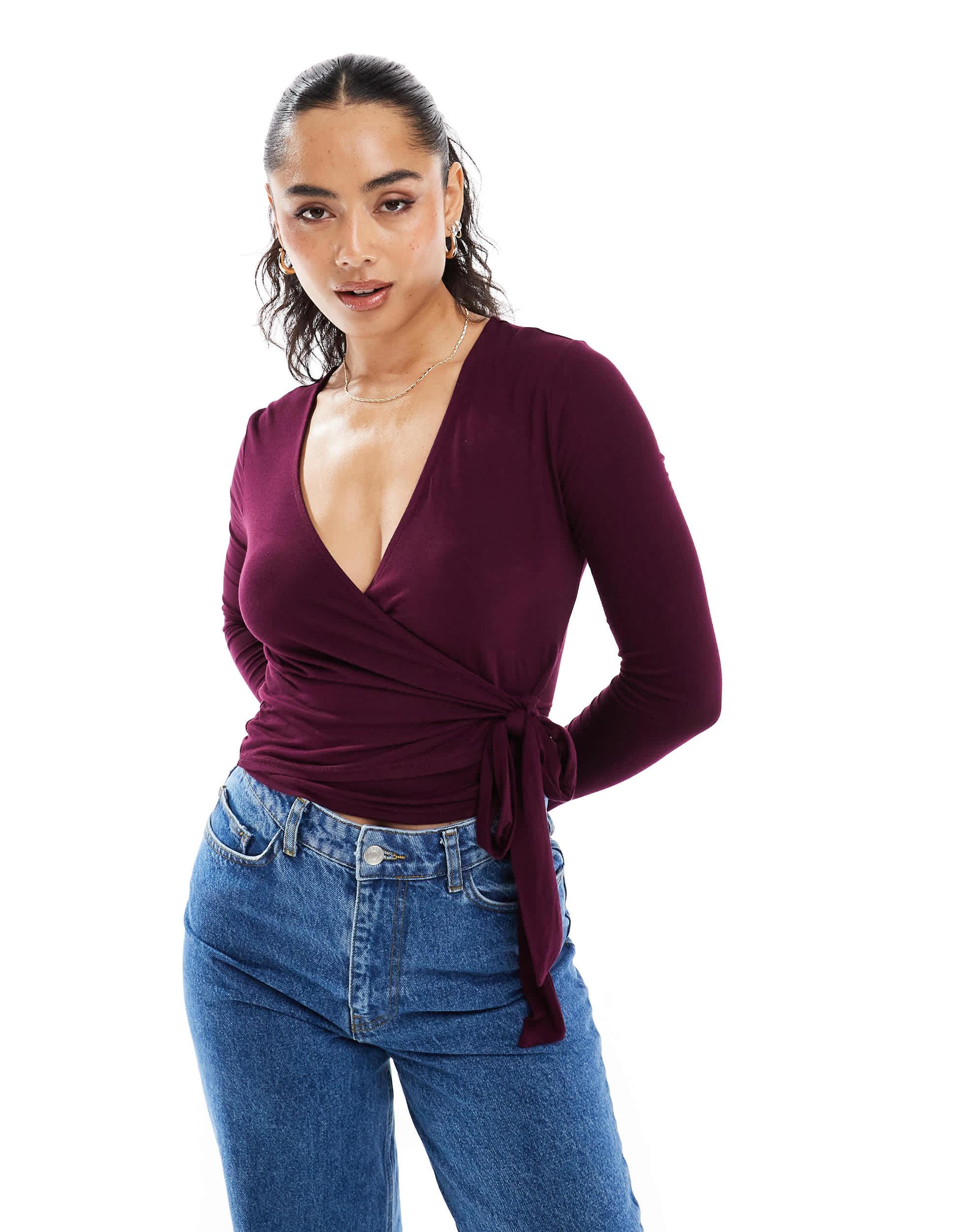 Miss Selfridges Bardot top rb in
