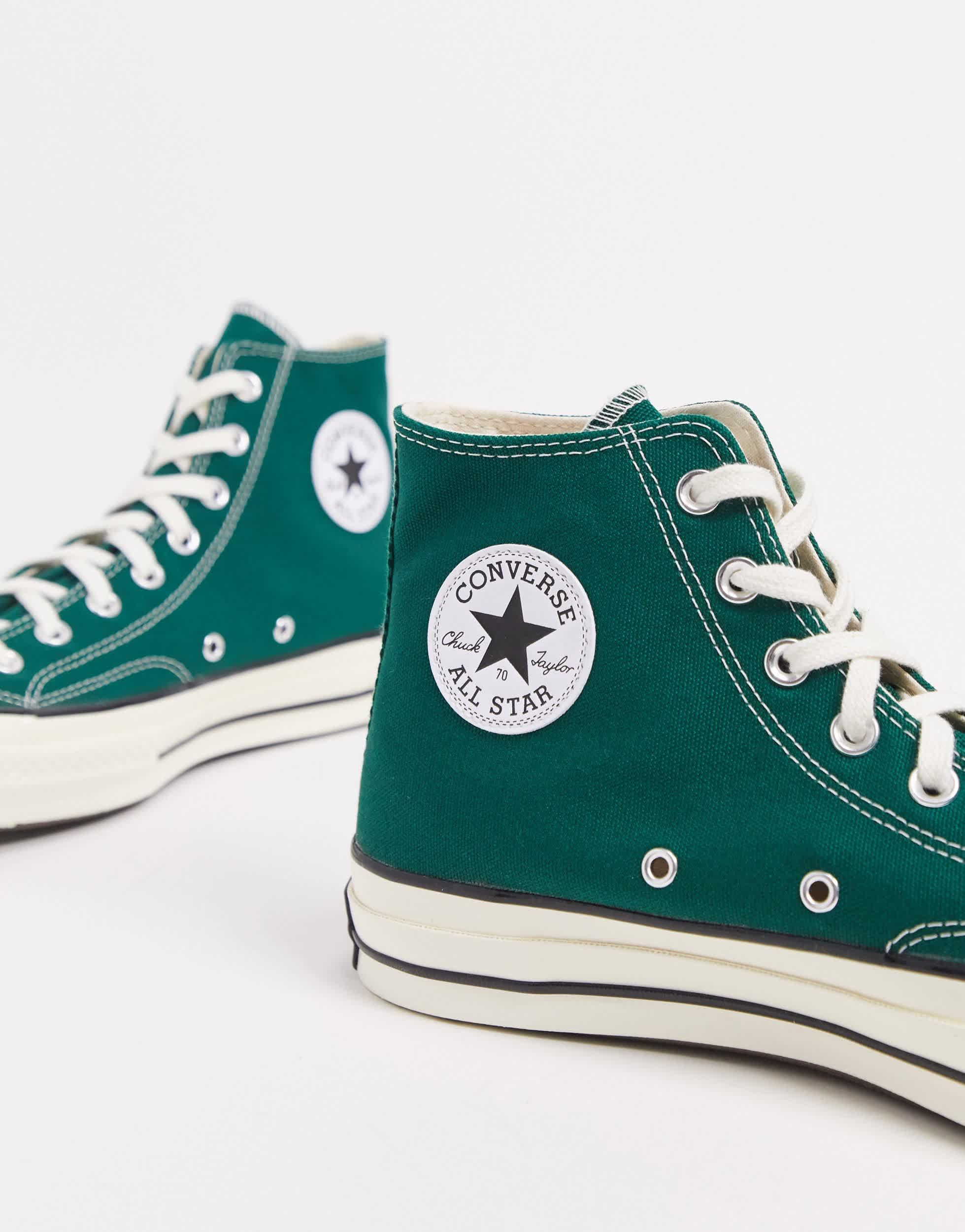 Chuck 70 baskets montantes fonce Converse pour homme en coloris Vert Lyst