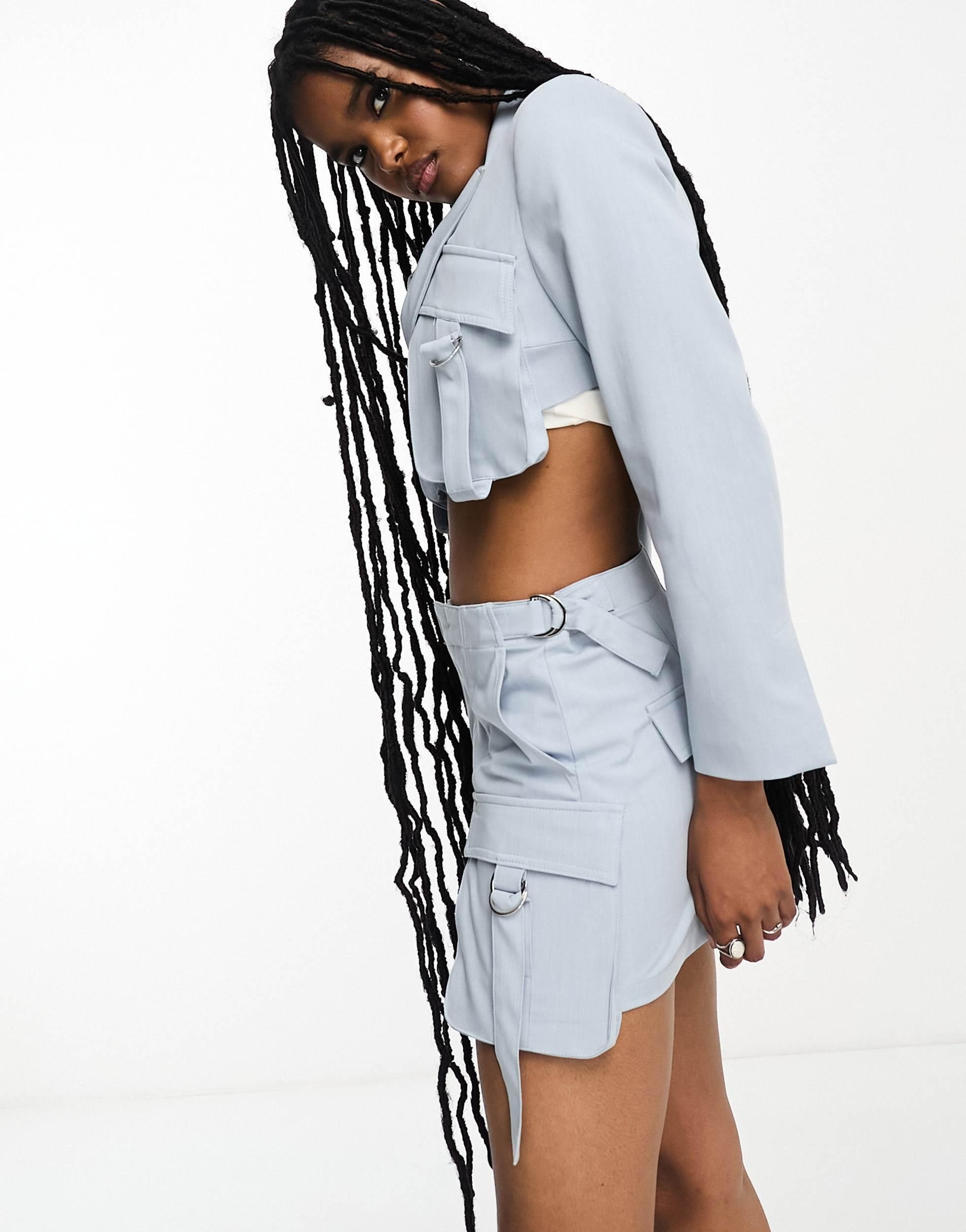 Jupes Bleu Bershka pour femme Lyst