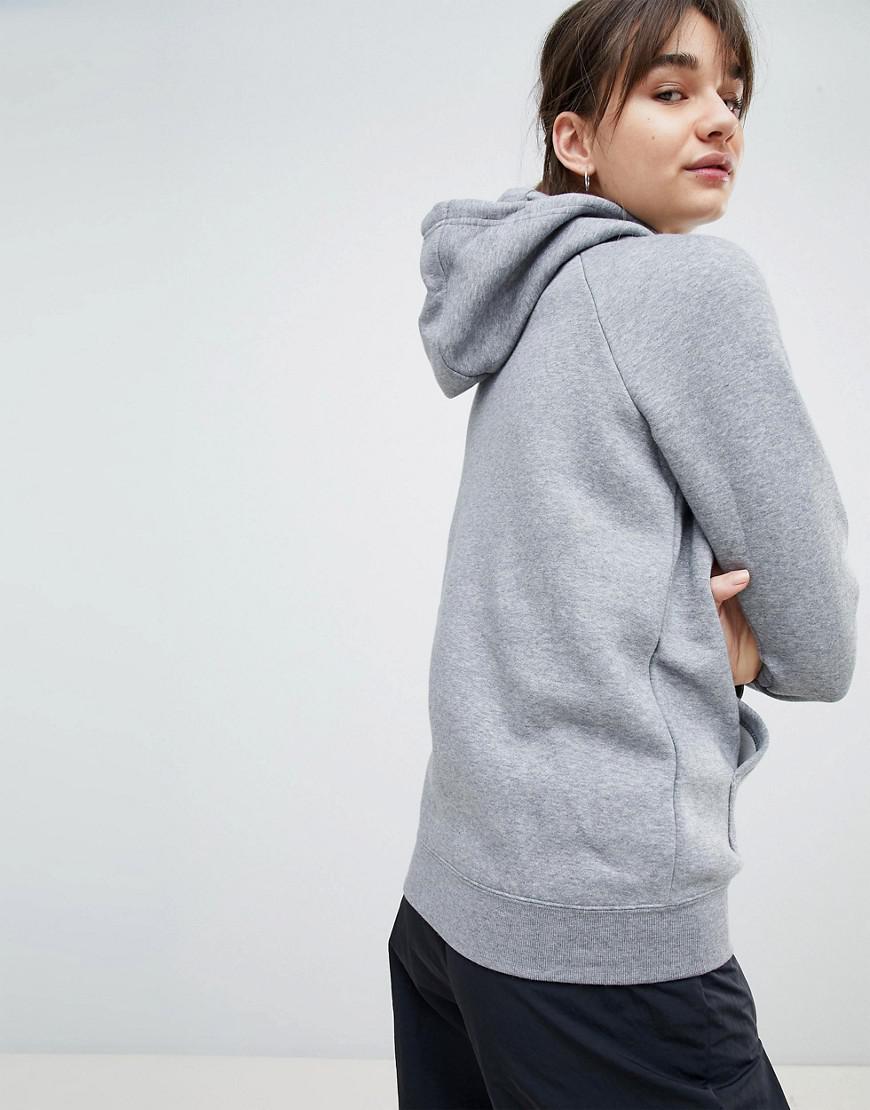 grey nike rally hoodie