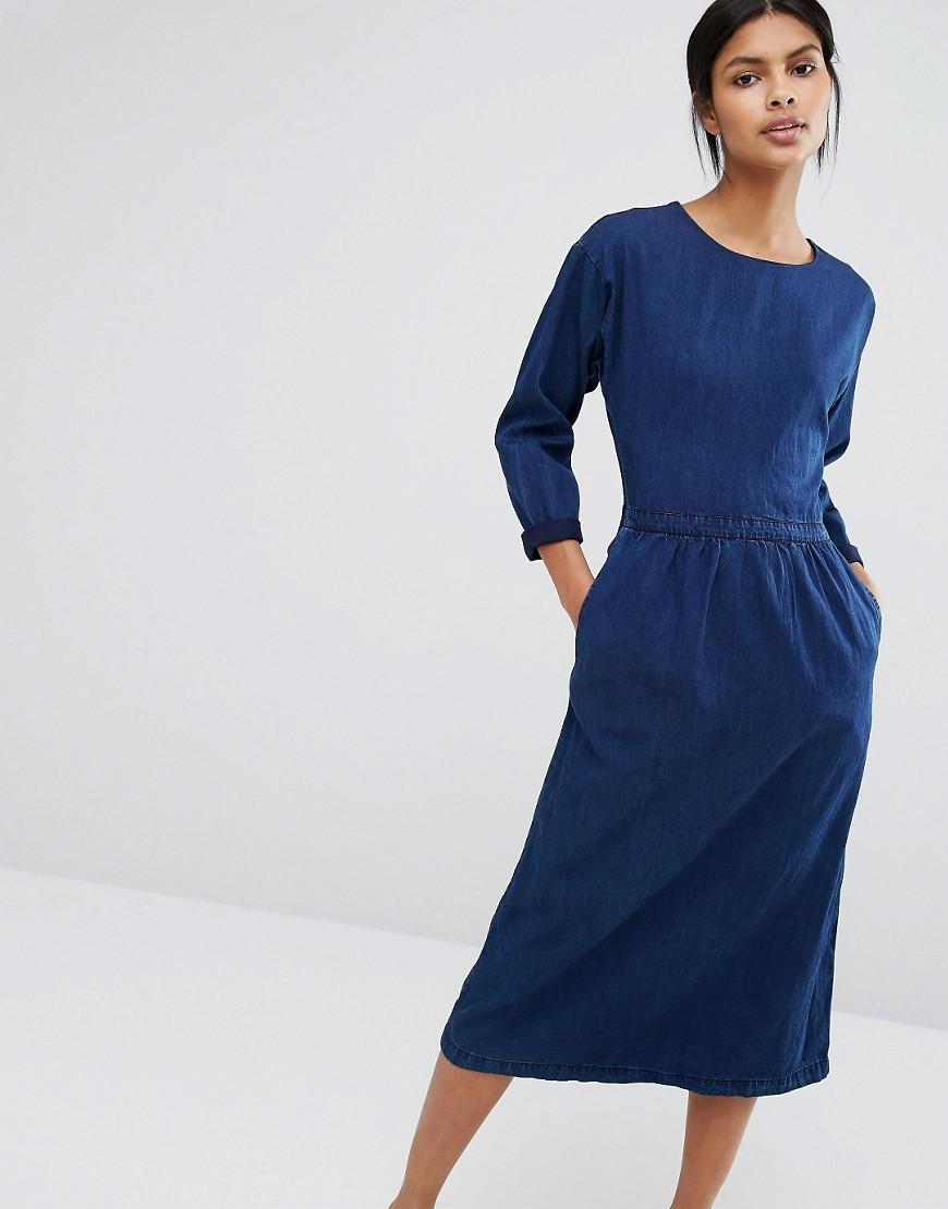 Warehouse dresses clearance denim