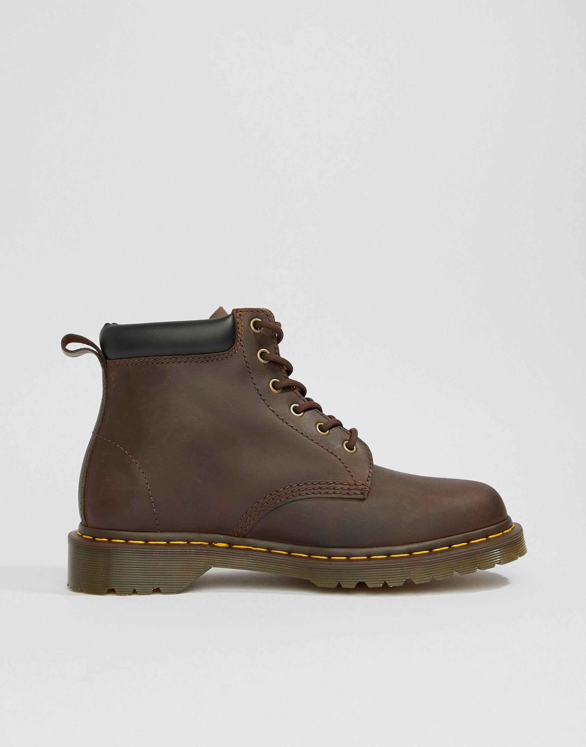 Botas con 6 ojales en marrón 939 Dr. Martens de Ante de color Marrón para  hombre | Lyst