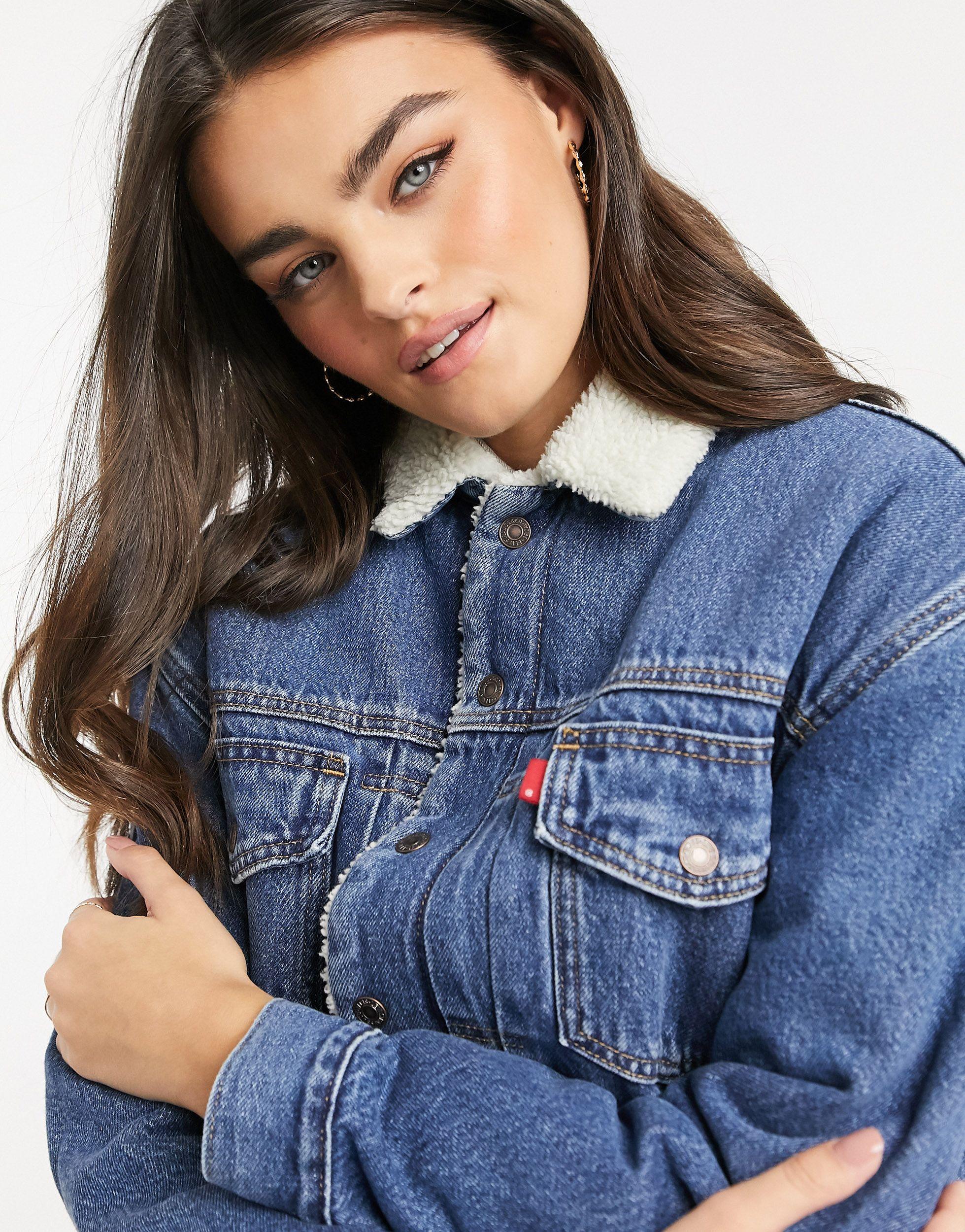 Levi's New Heritage Sherpa Denim Jacket 