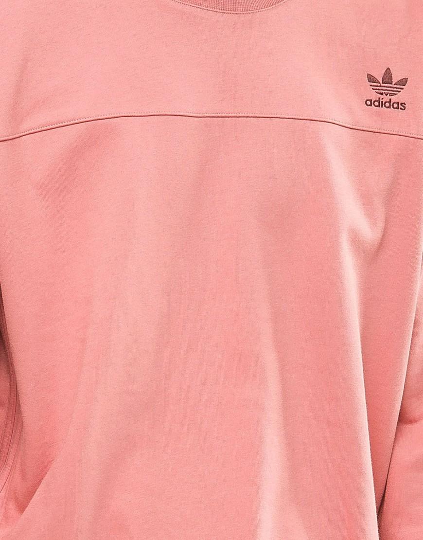 adidas Originals Cotton Fallen Future Sweat In Pink Br1809 - Pink for Men -  Lyst