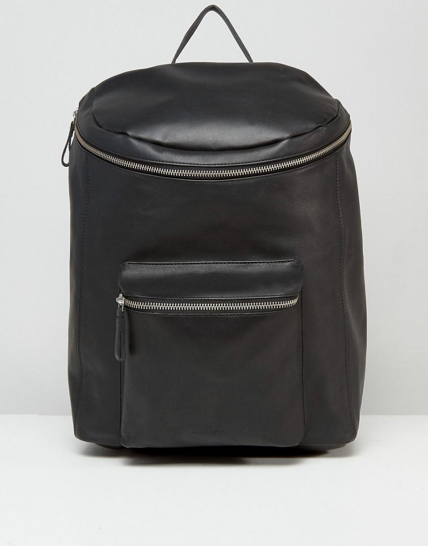sandqvist leather backpack