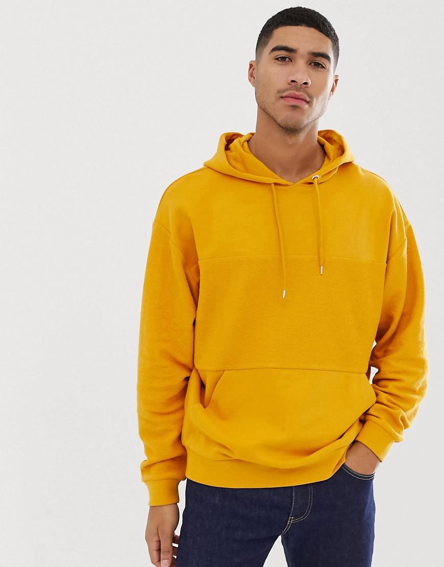 yellow oversized hoodie