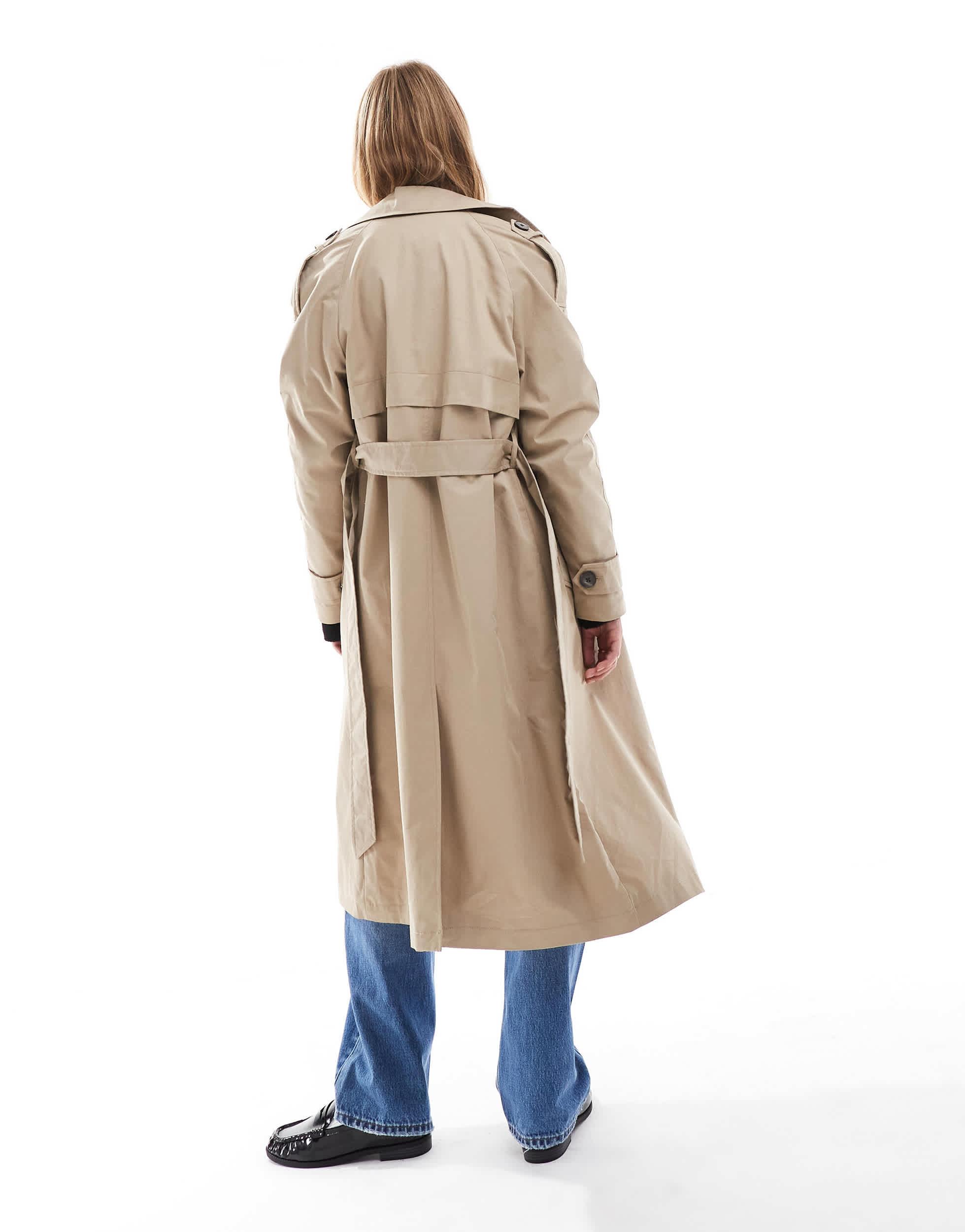 Pull Bear Trench Ceinture Trench Coat Asos Parka Femme Trench