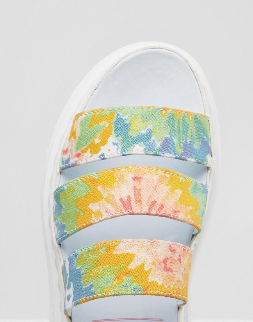 dr martens tie dye sandals