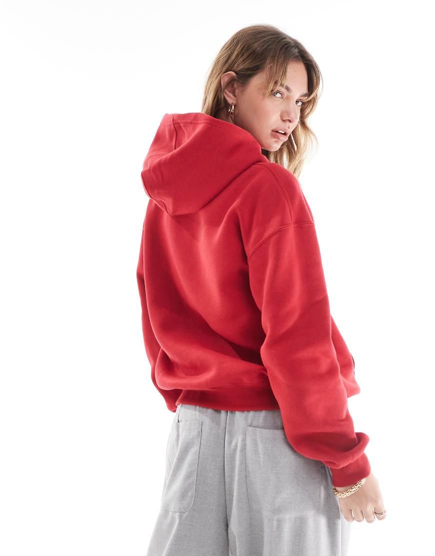 Red brooklyn hoodie hotsell