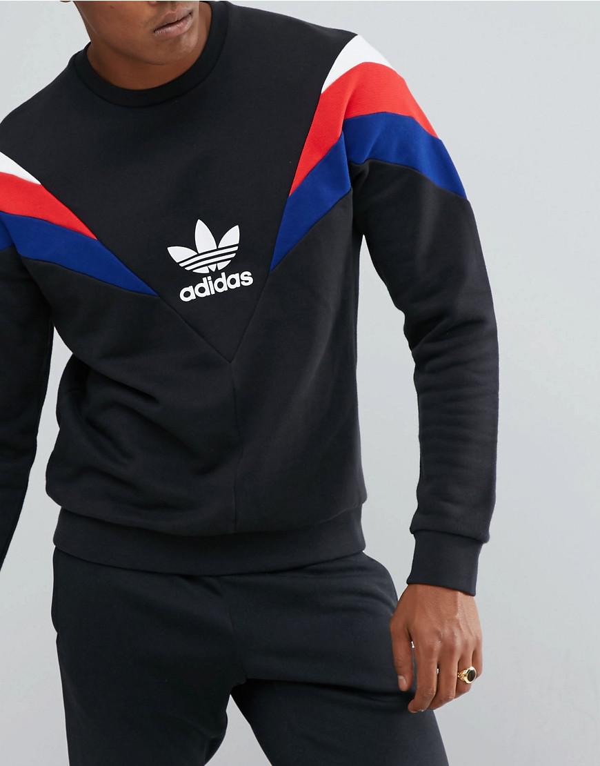 adidas Originals St Petersburg Pack Neva Crew Neck Sweat In Black Bs2204  for Men | Lyst