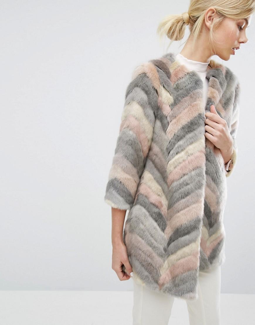 ted baker chevron coat
