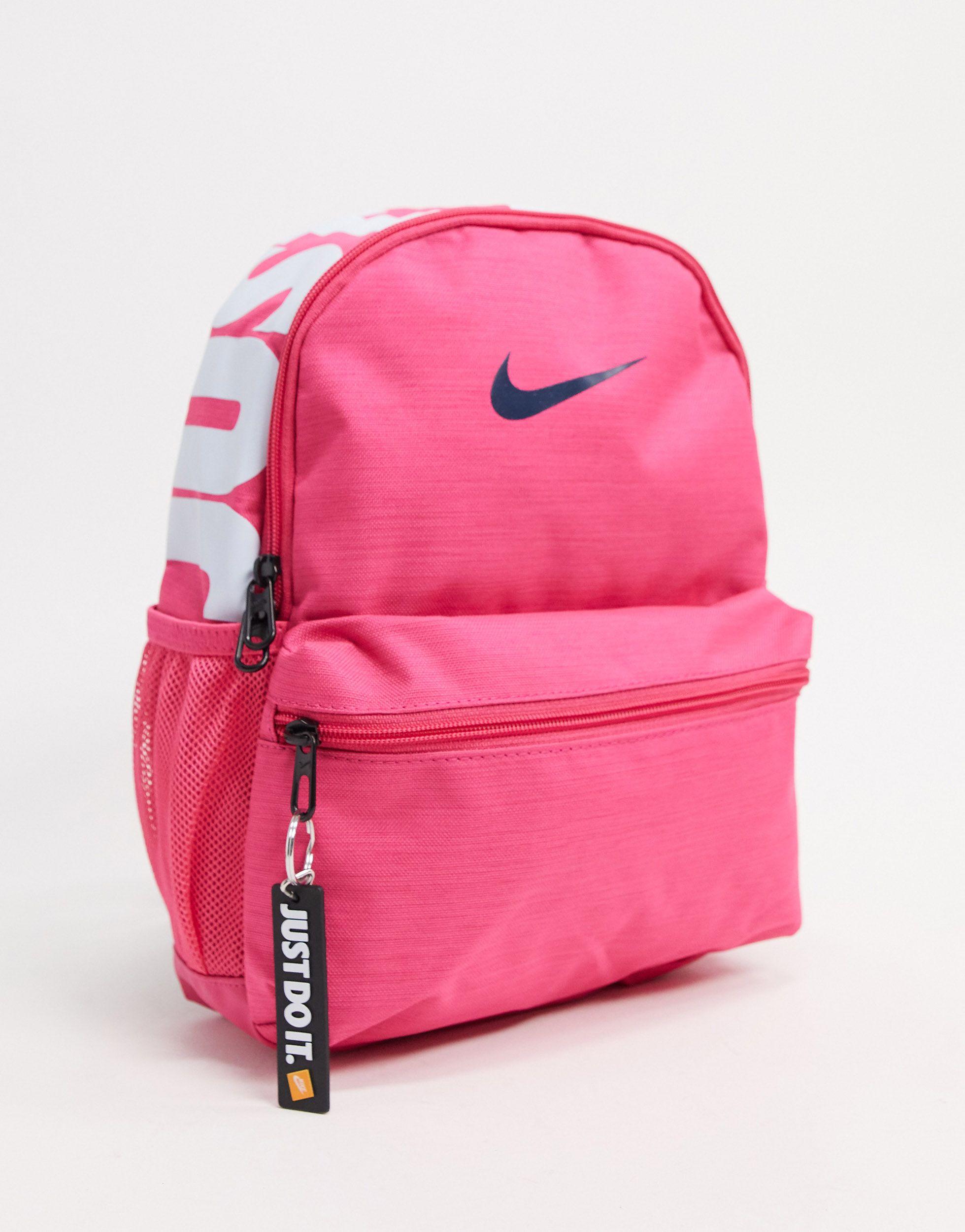 Nike Mini Backpack in Pink | Lyst