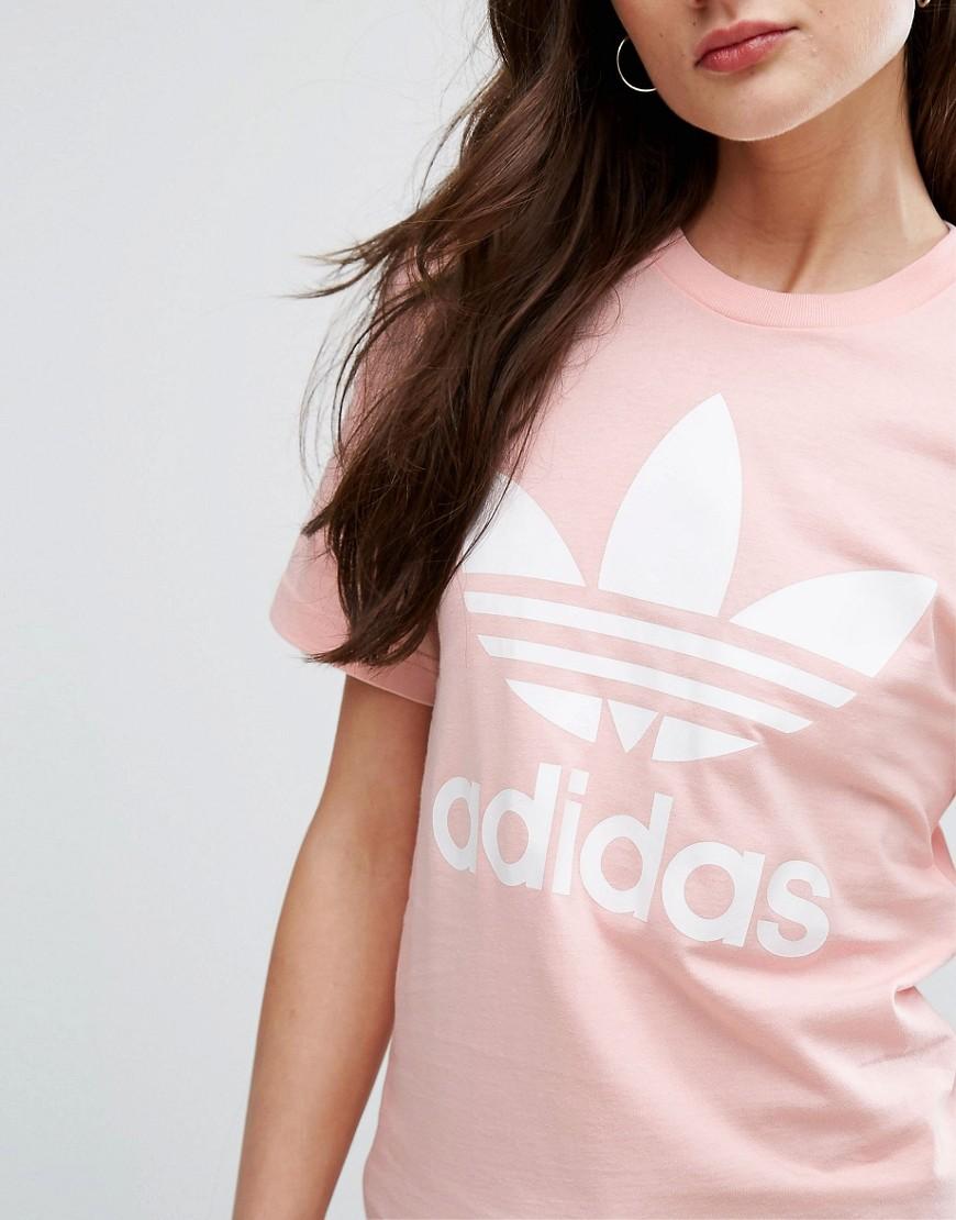 blush adidas shirt