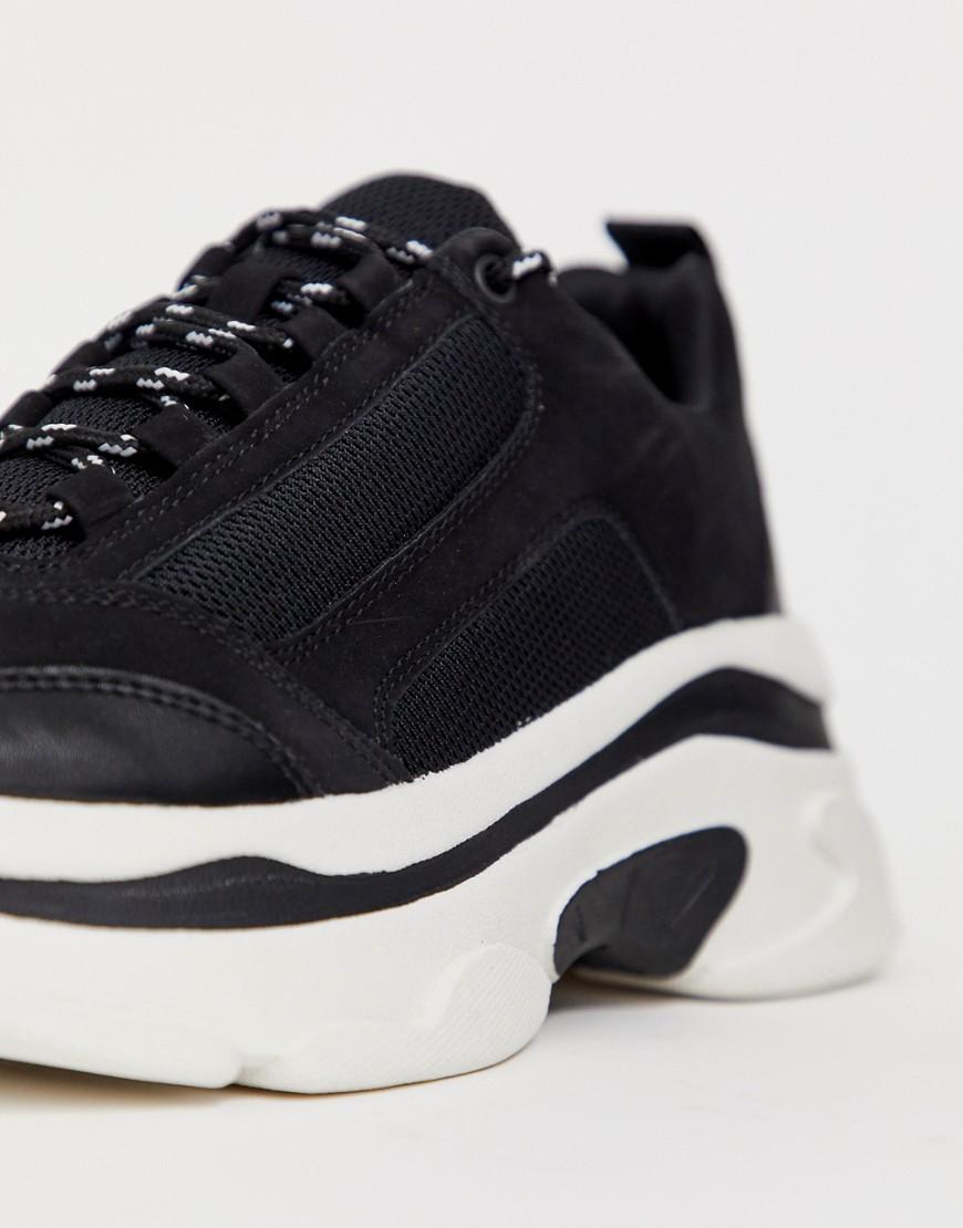 stradivarius platform sneakers