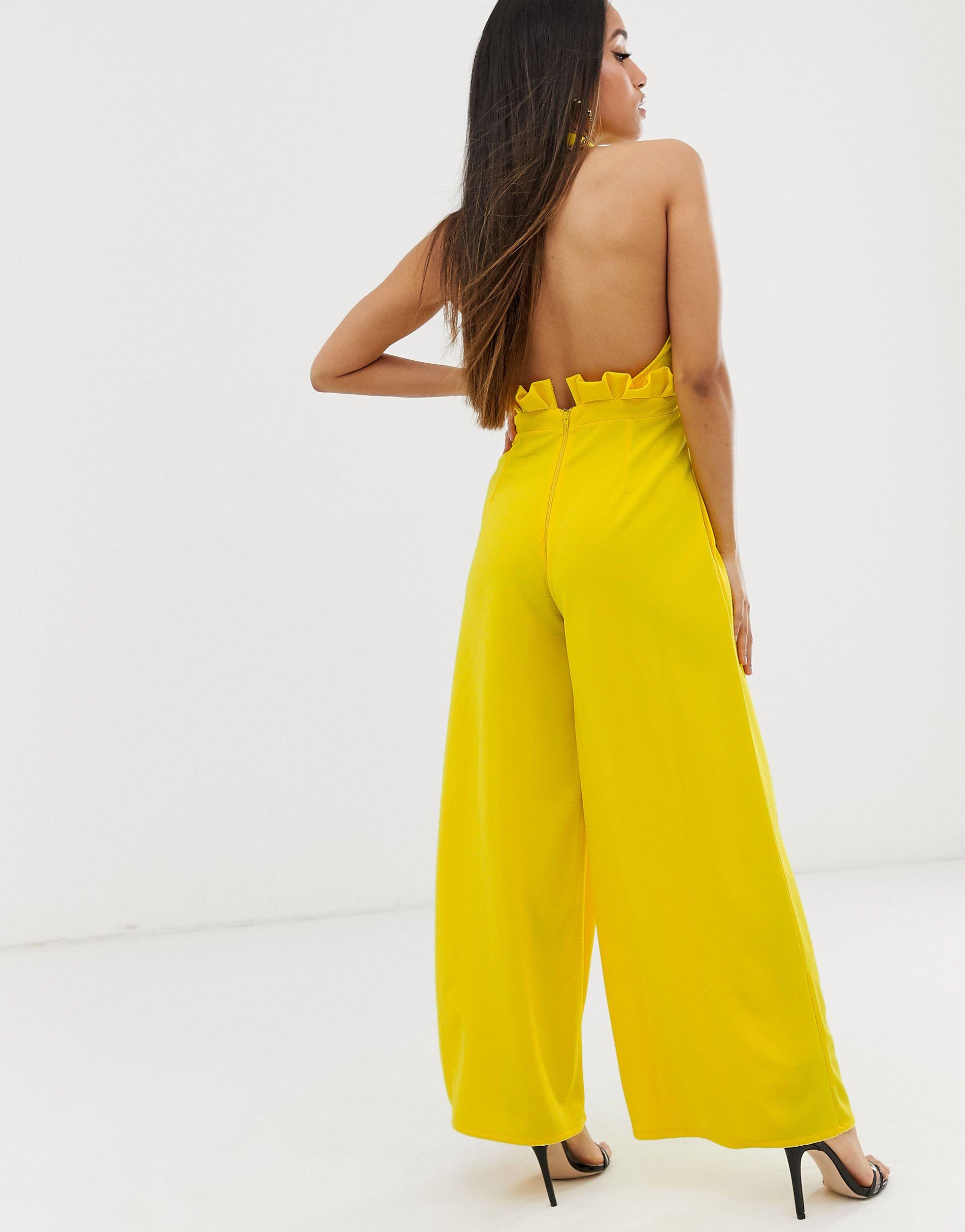 yellow jumpsuit petite