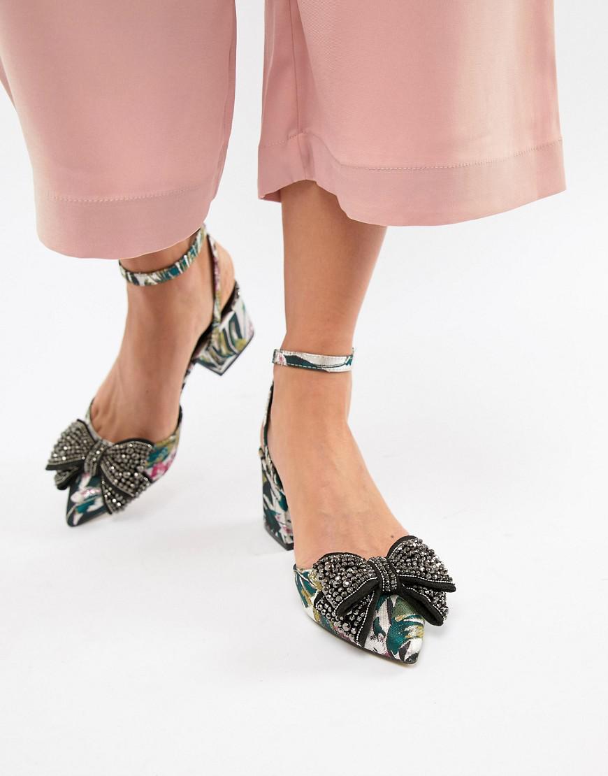 ASOS Denim Santino Embellished Mid 