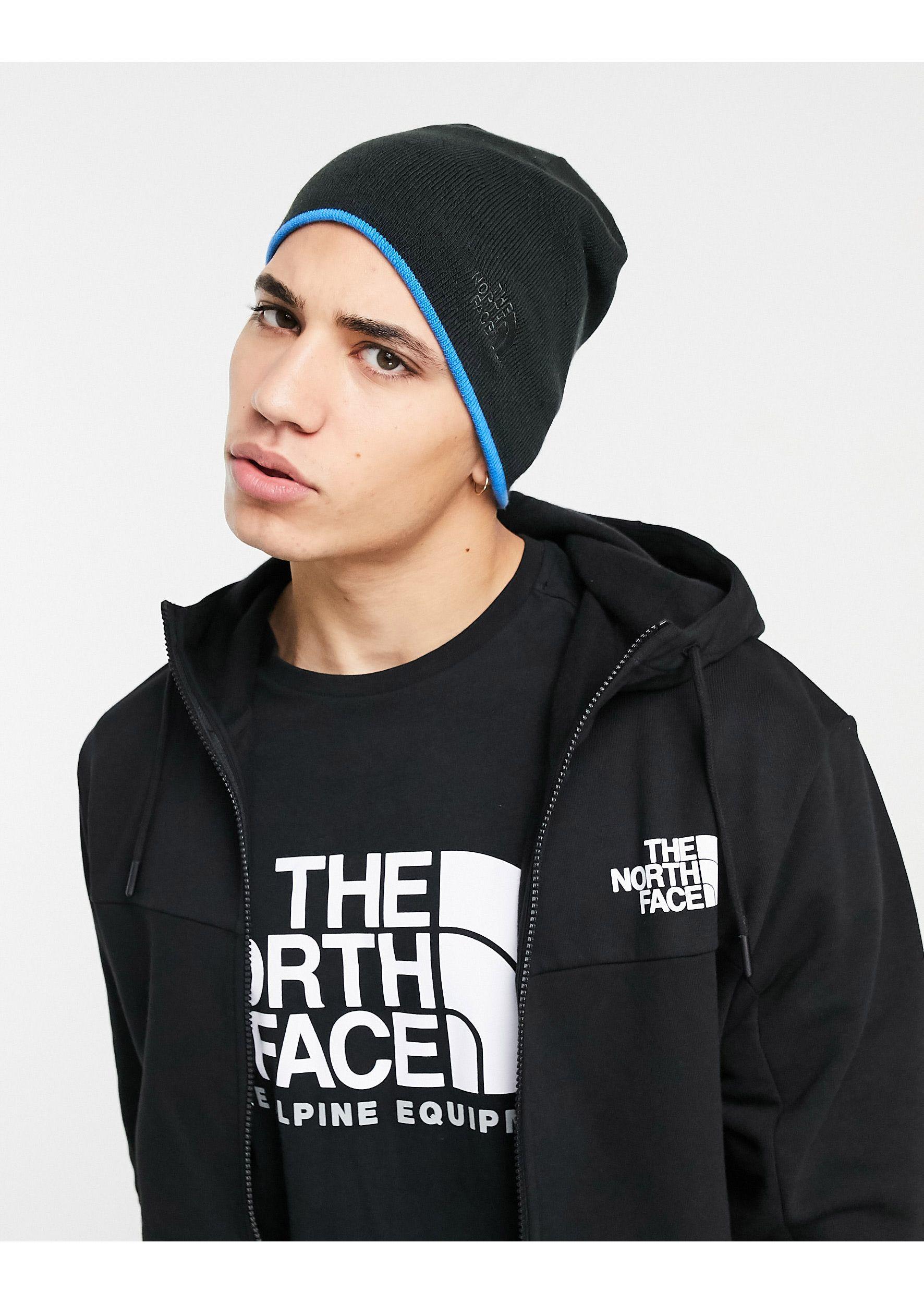 Banner - Berretto rétro TNF double-face blu/nero da Uomo di The North Face  in Blu | Lyst