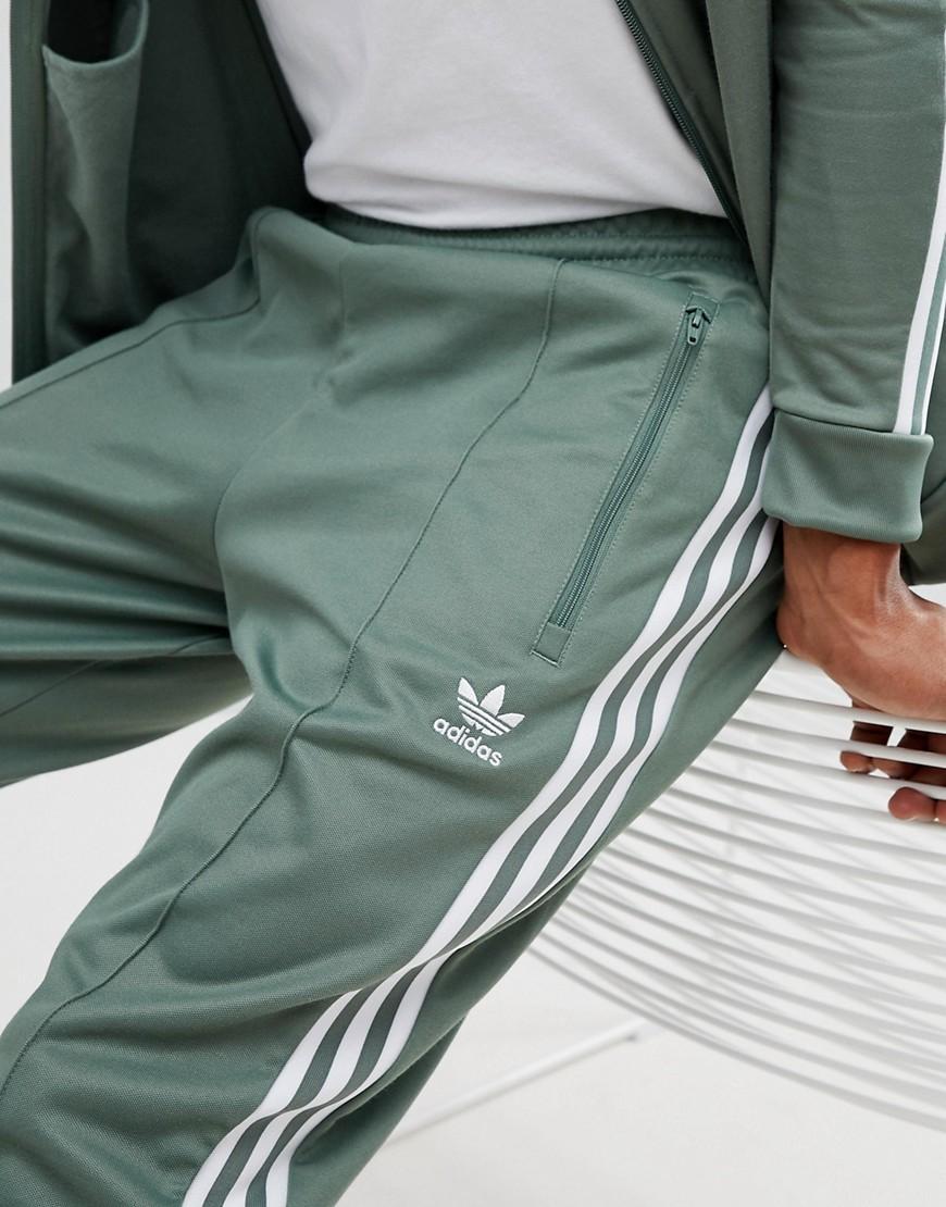 Зеленые Джоггеры Beckenbauer Dh5818 adidas Originals для него, цвет:  Зеленый - Lyst