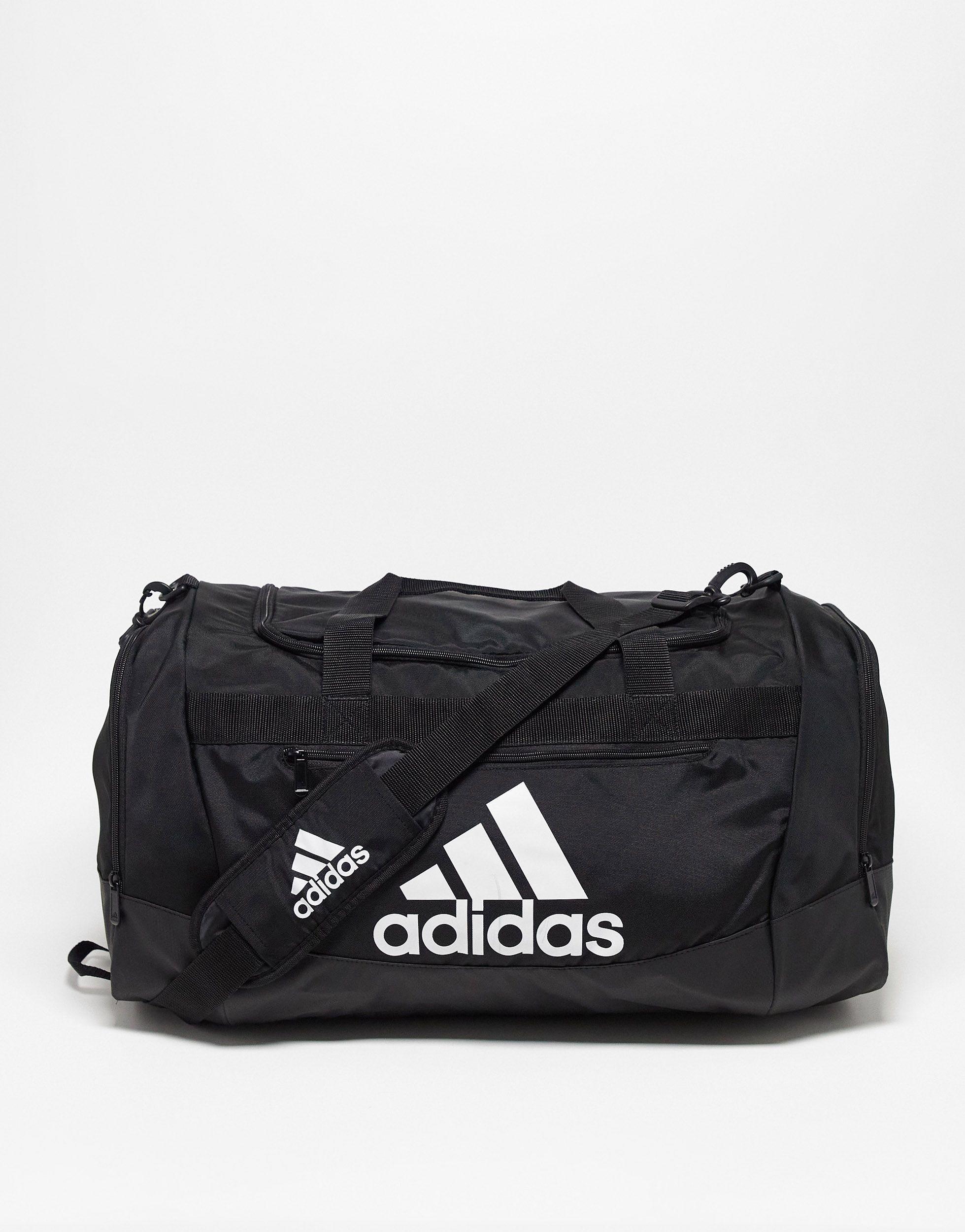 adidas Originals Adidas Training Defender Medium Duffle Bag in Black | Lyst
