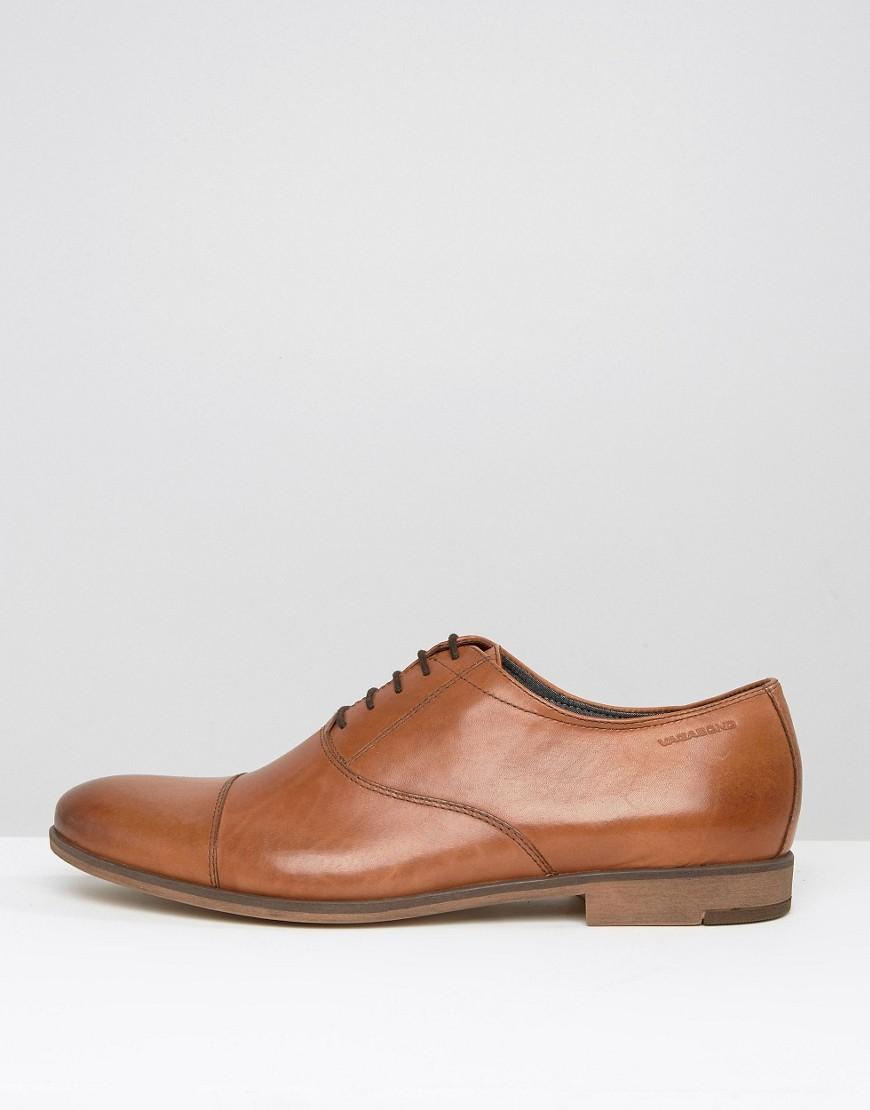 Vagabond Shoemakers Leather Linhope Oxford Toe Cap Shoes in Tan (Brown) for  Men | Lyst