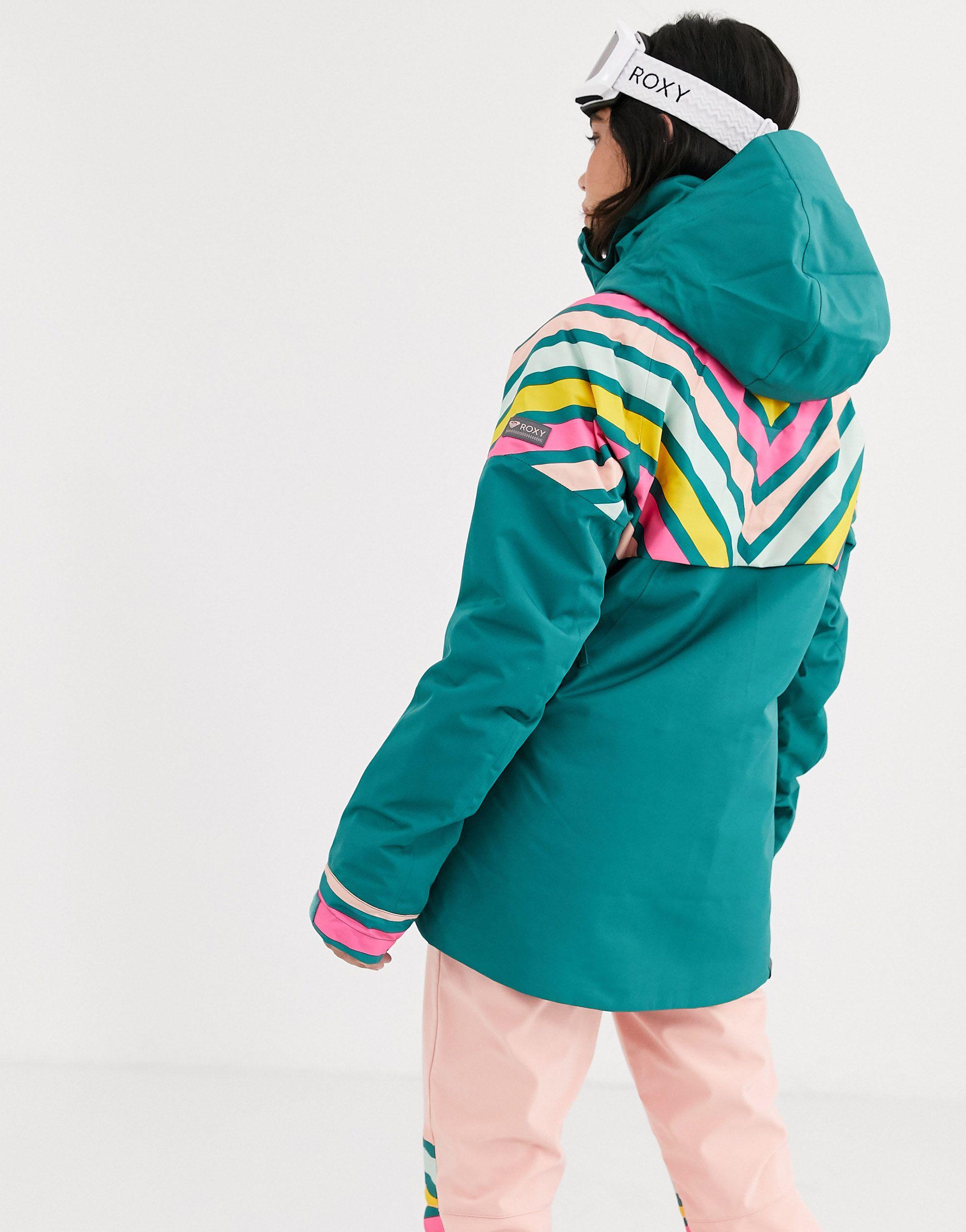 roxy frozen flow ski jacket