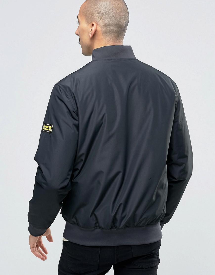 barbour international bomber