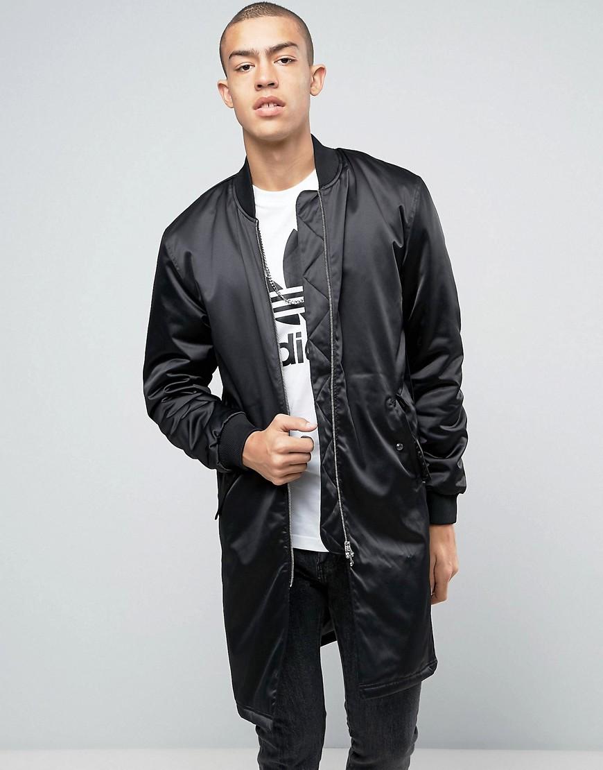 adidas Originals Synthetic Hzo Bomber Jacket In Black Bk7235 for Men - Lyst