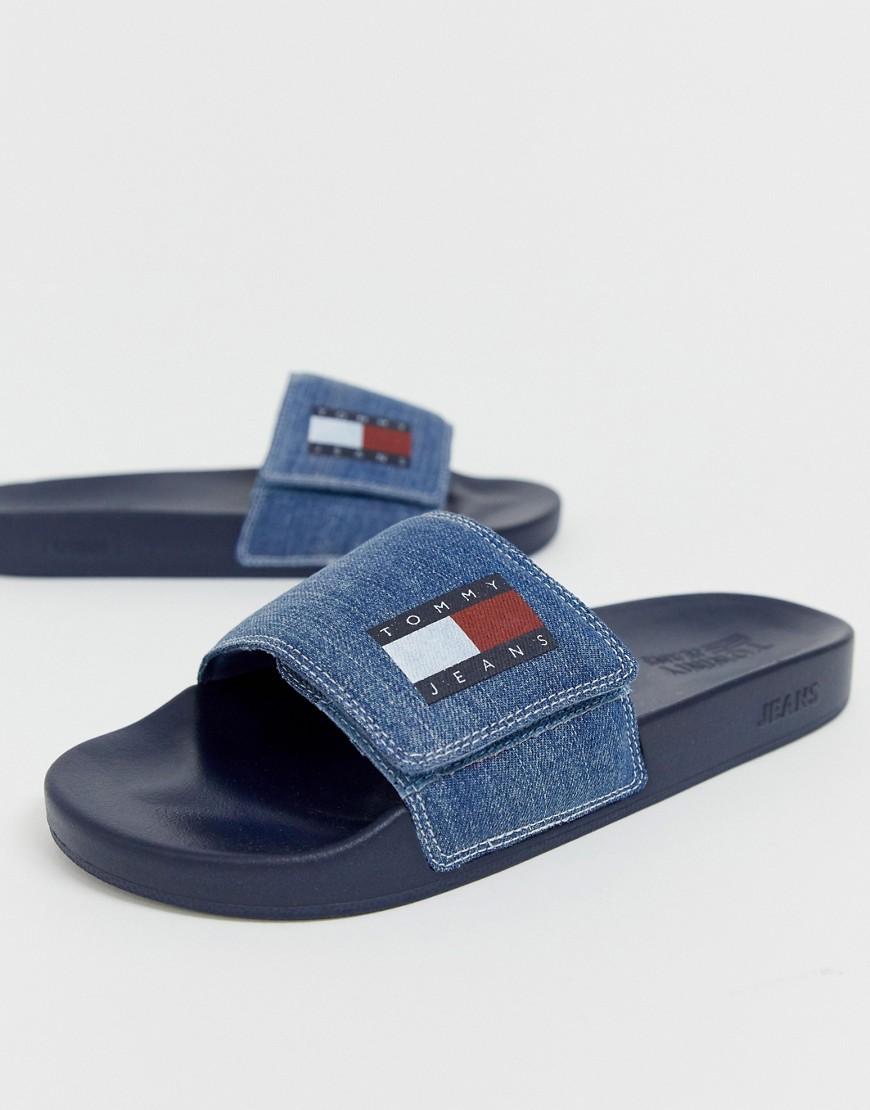 Tommy Hilfiger Velcro Wrap Denim Pool 