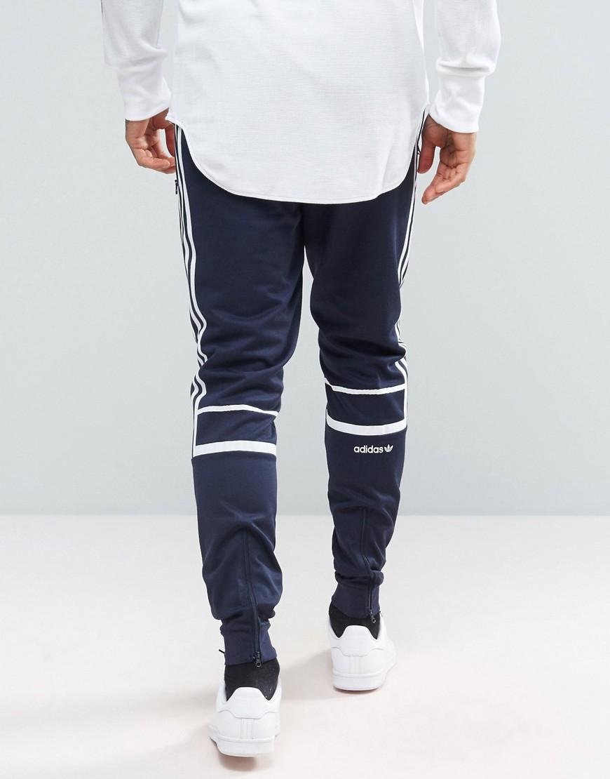 adidas Originals Cotton Clr84 Slim Joggers In Navy Bk5928 in Blue for Men -  Lyst