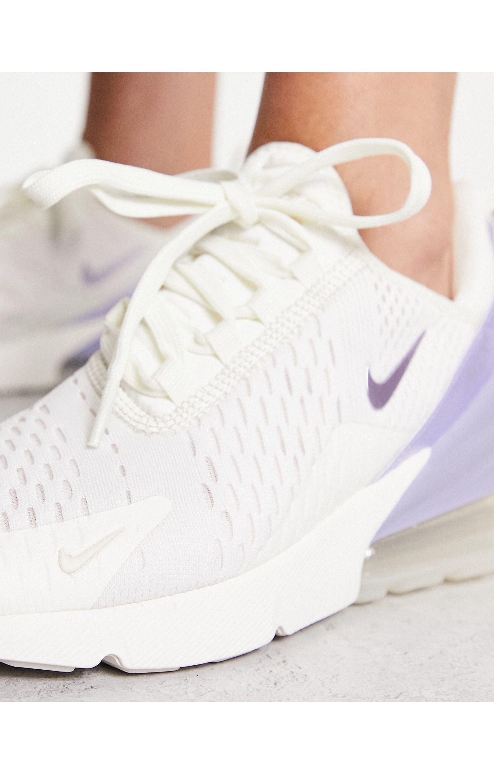 Nike Air Max 270 Trainers in White | Lyst