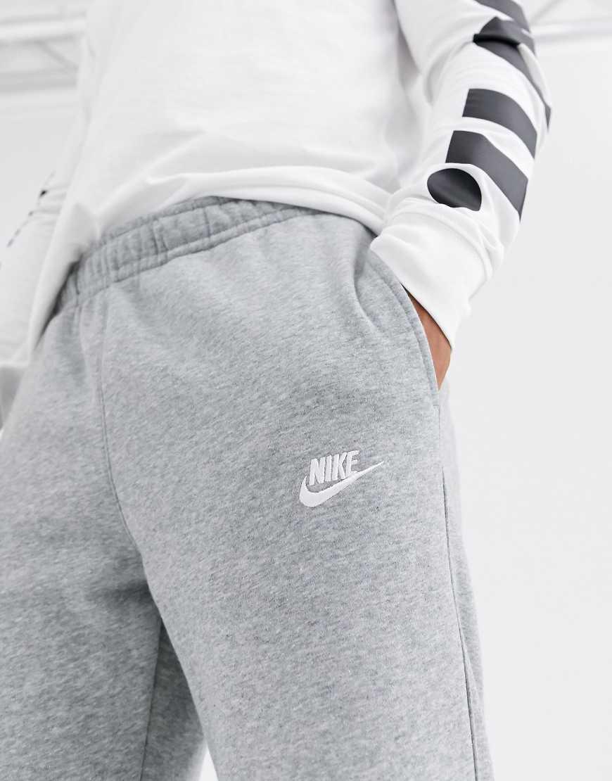 Nike Club Straight Leg joggers in Grey for Men | Lyst UK